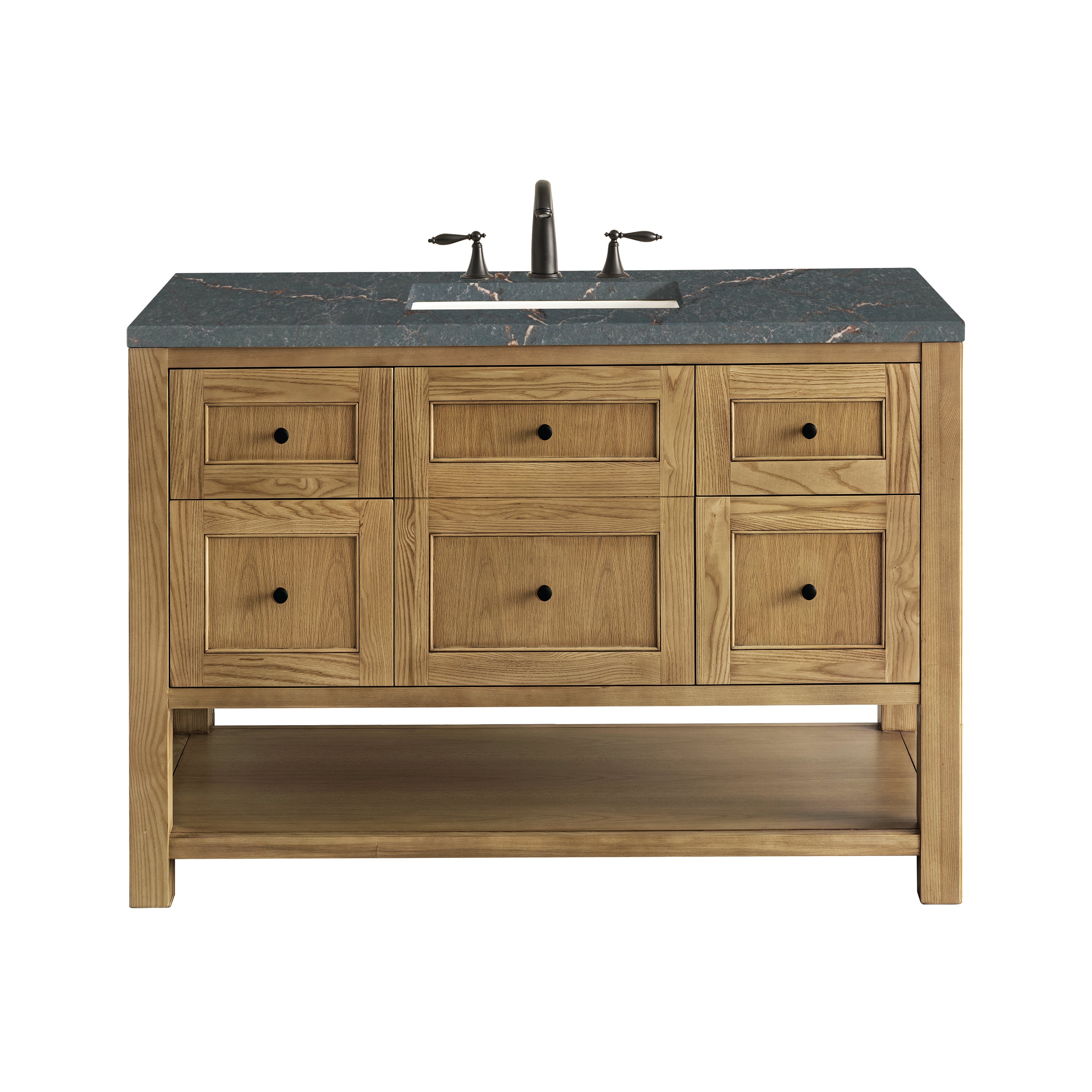 James Martin Vanities Breckenridge 48" Single Vanity - Light Natural Oak