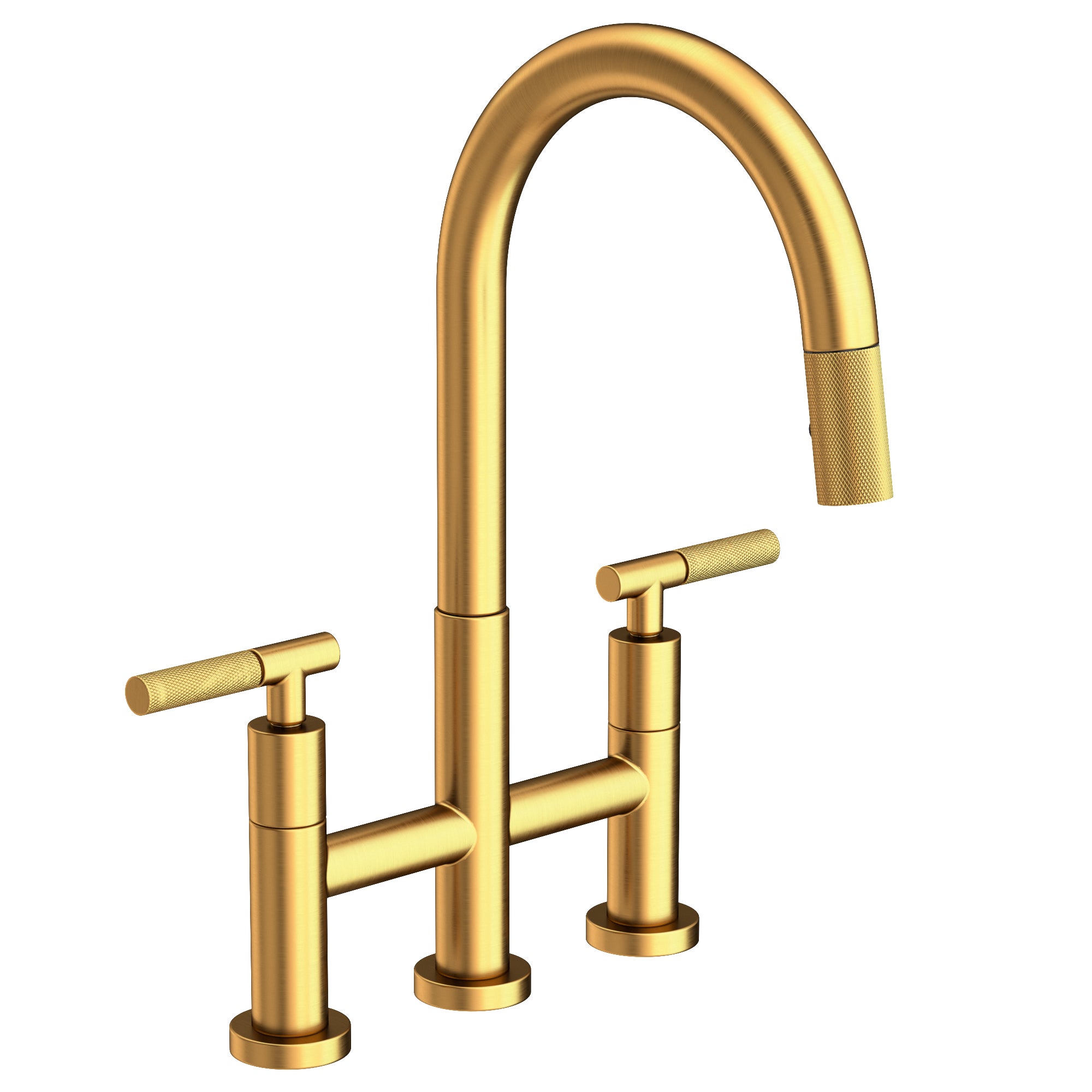 Newport Brass Muncy Kitchen Bridge Pull-Down Faucet