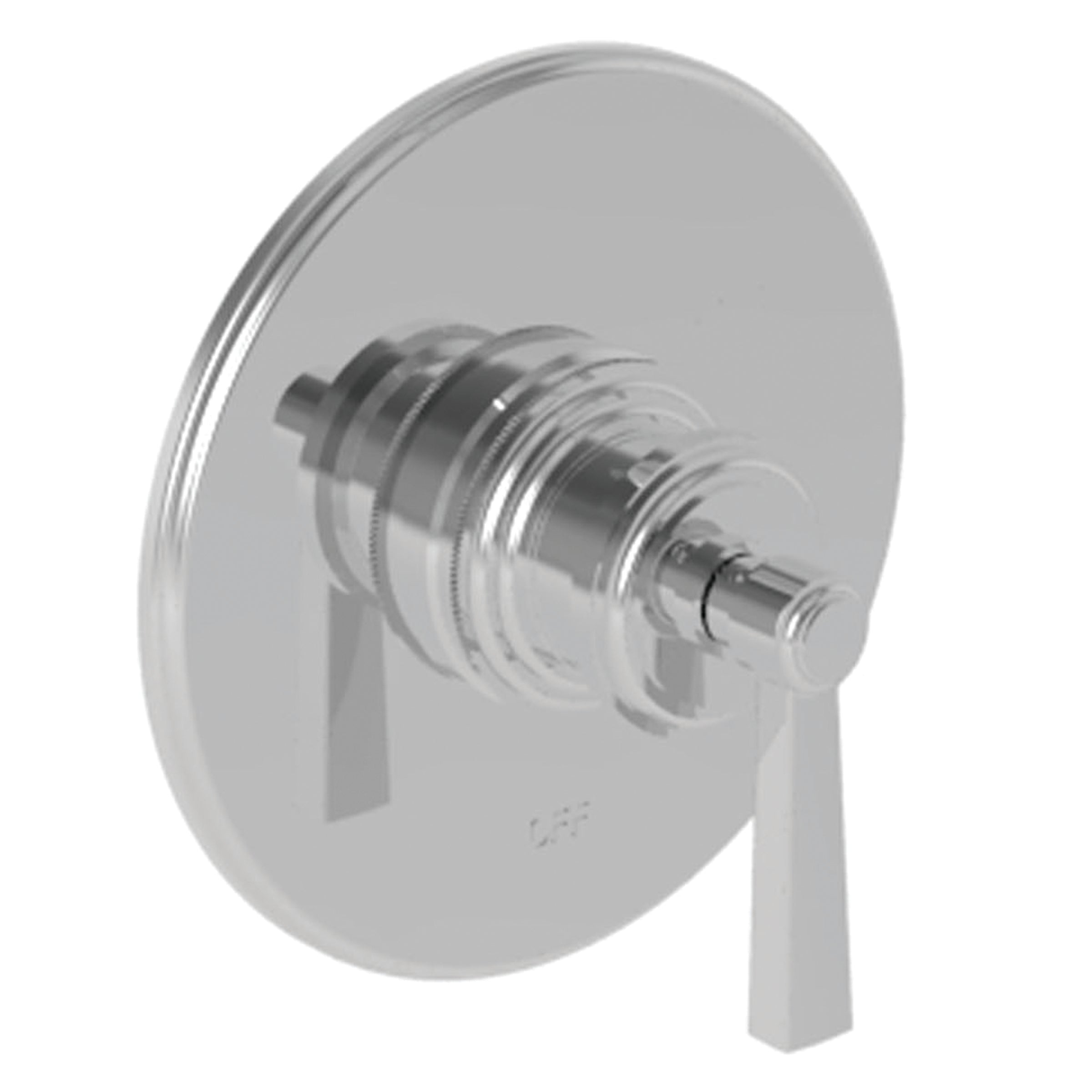 polished chrome trim plate