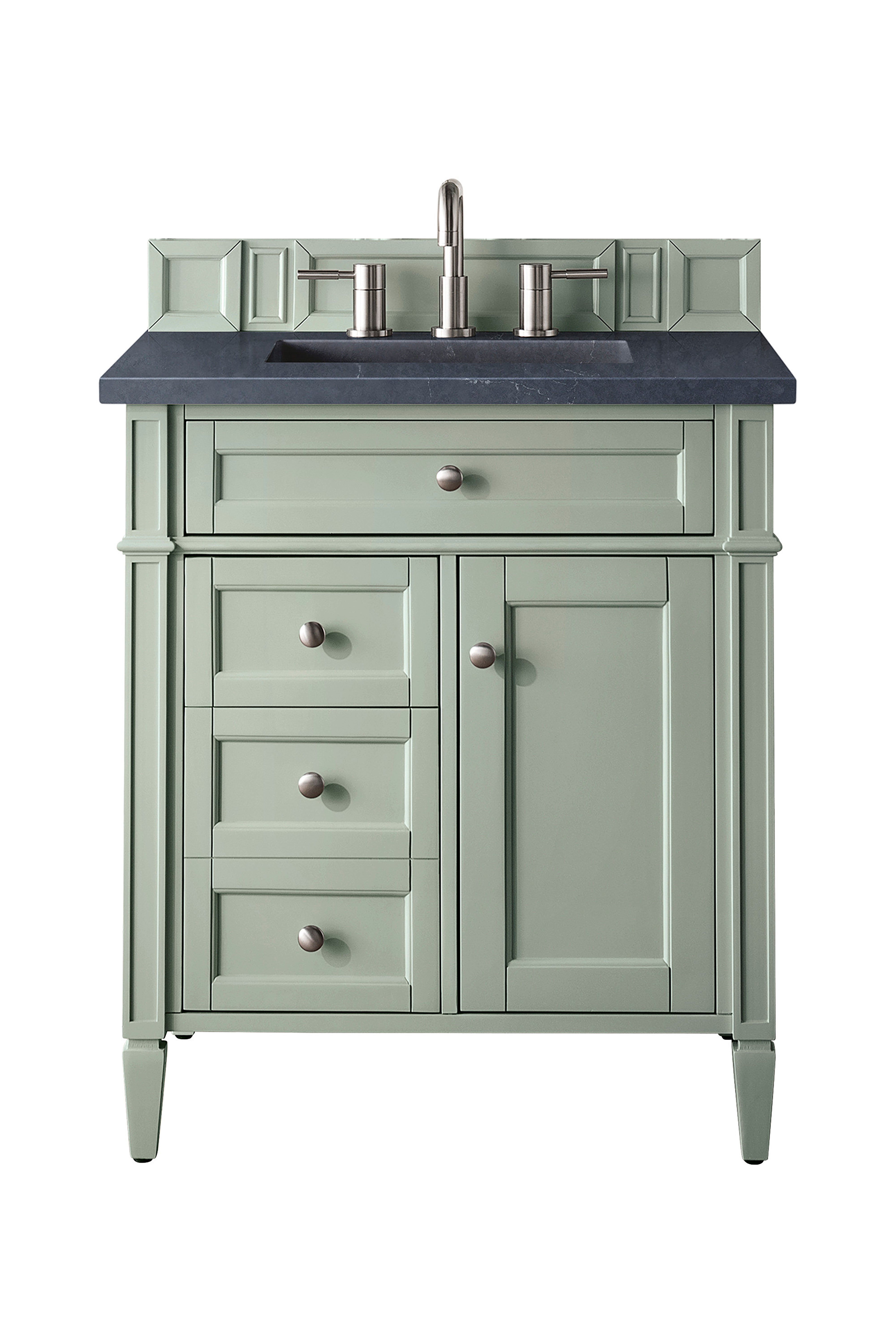 James Martin Vanities Brittany 30" Single Vanity - Sage Green