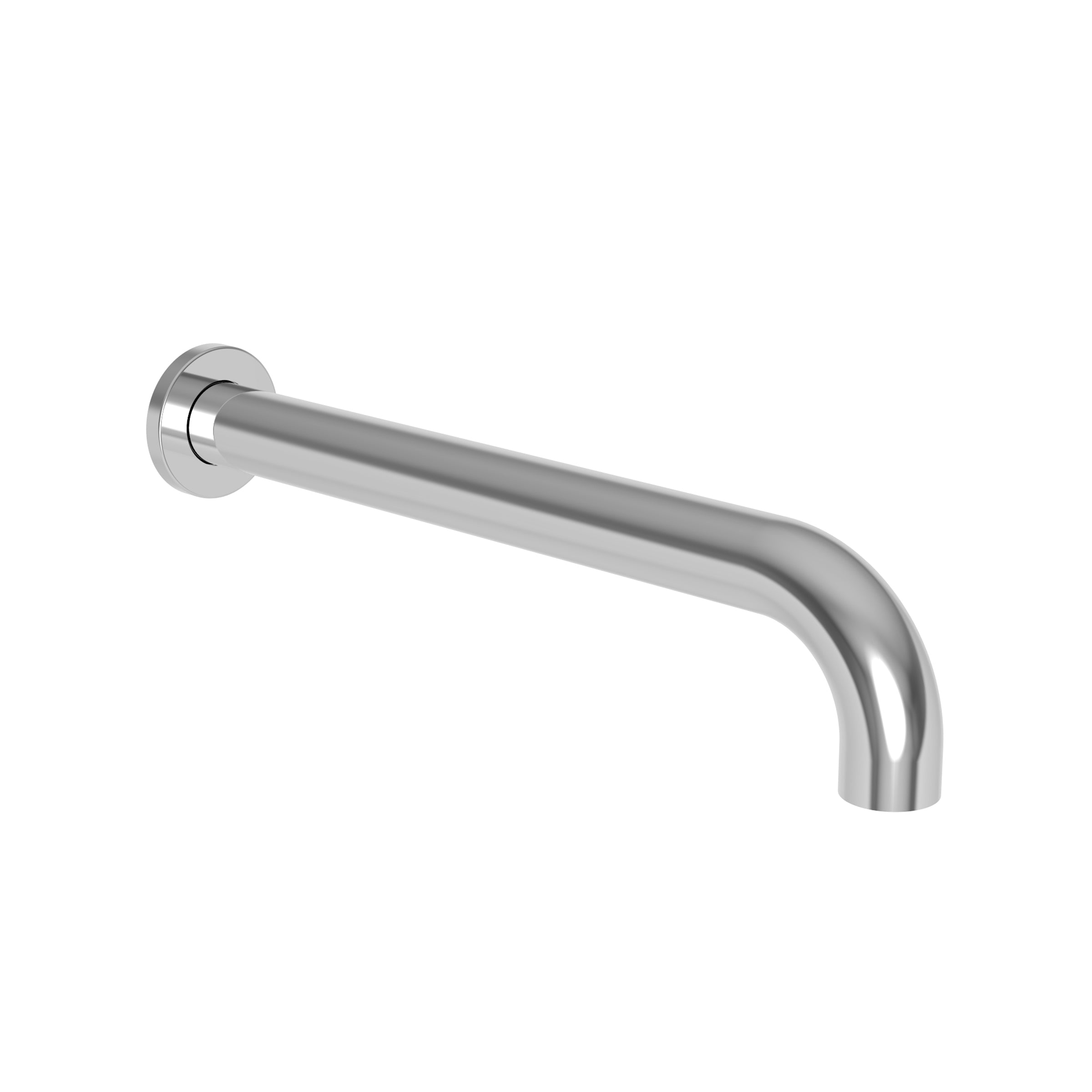 polished chrome tub spout
