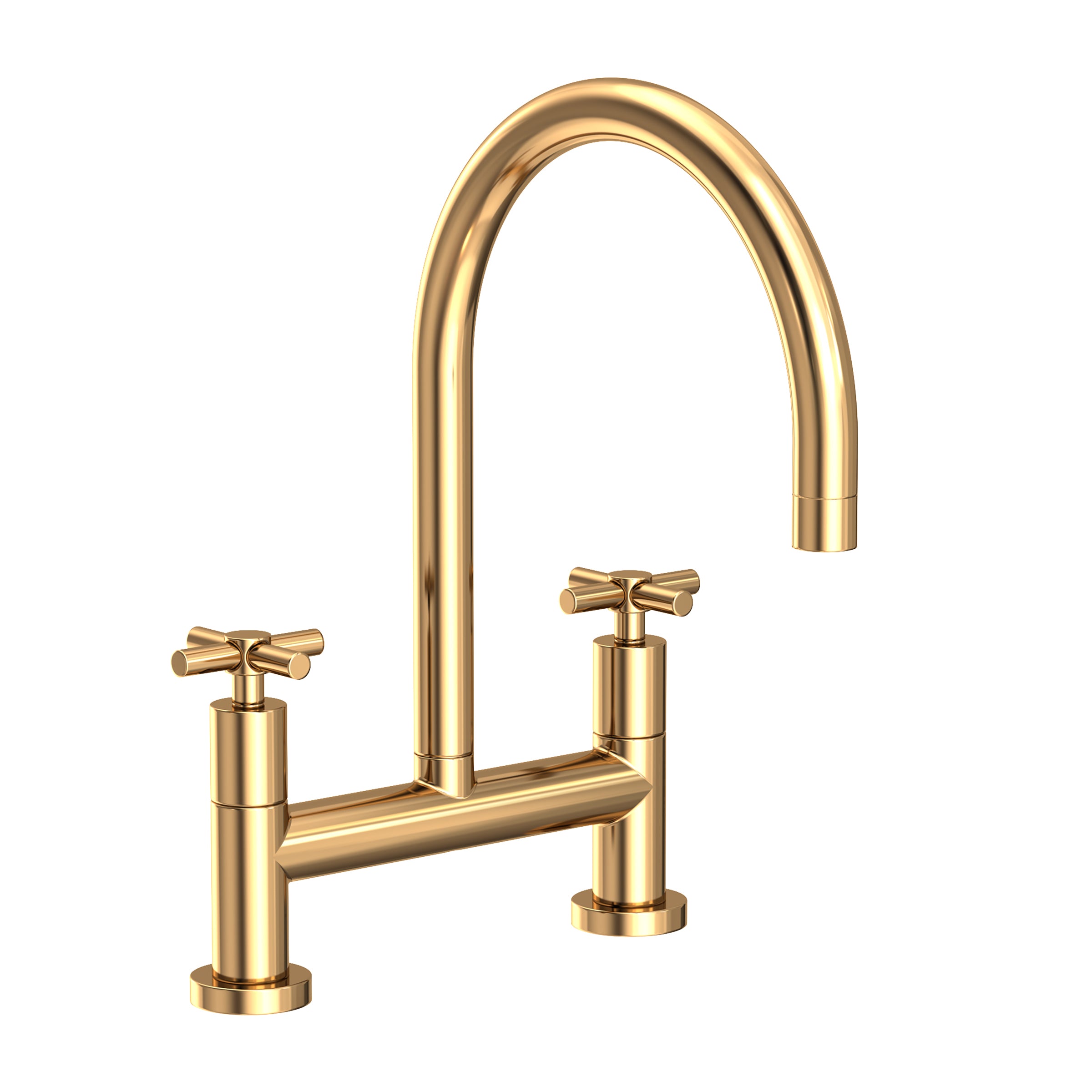 Newport Brass East Linear Kitchen Bridge Faucet