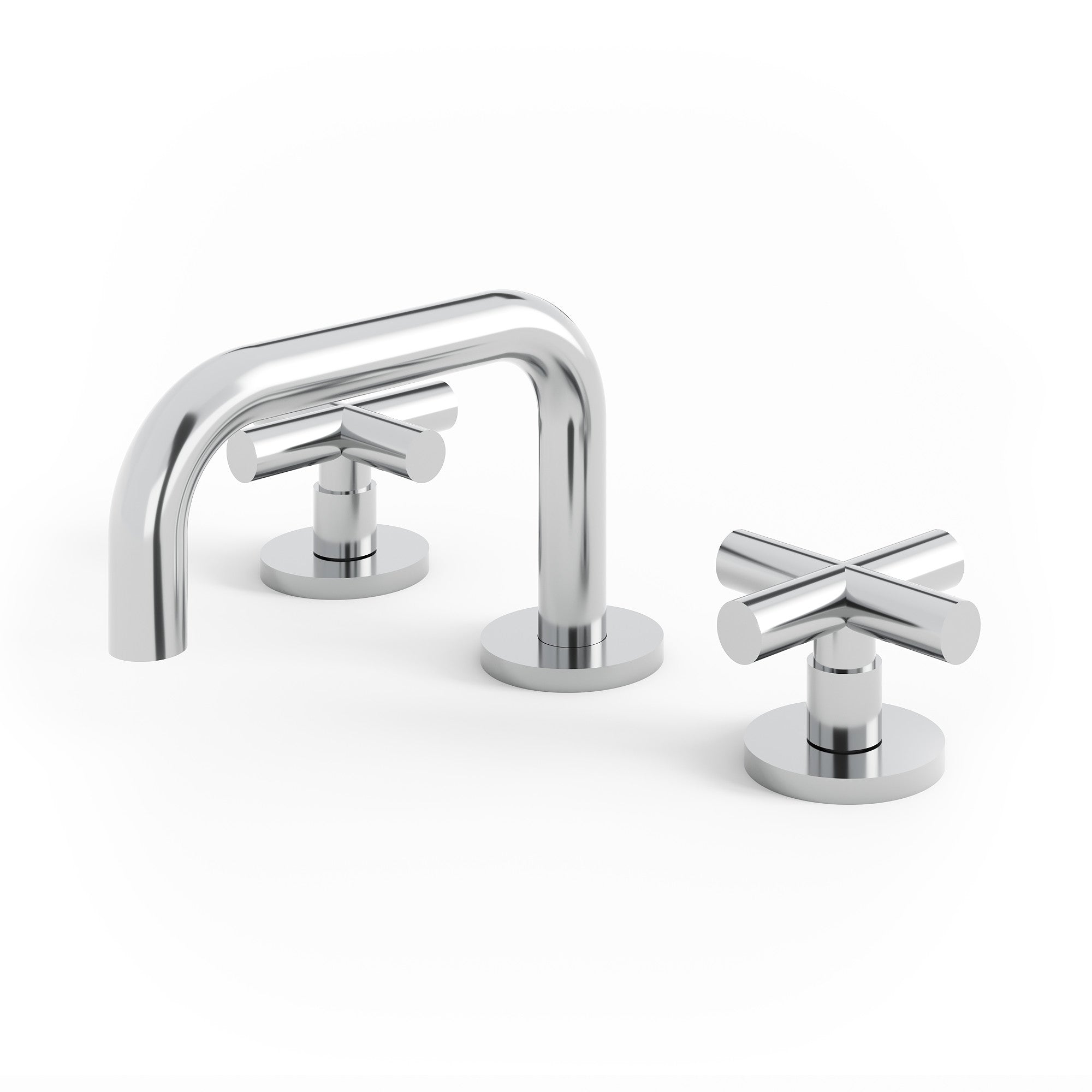 polished chrome faucet