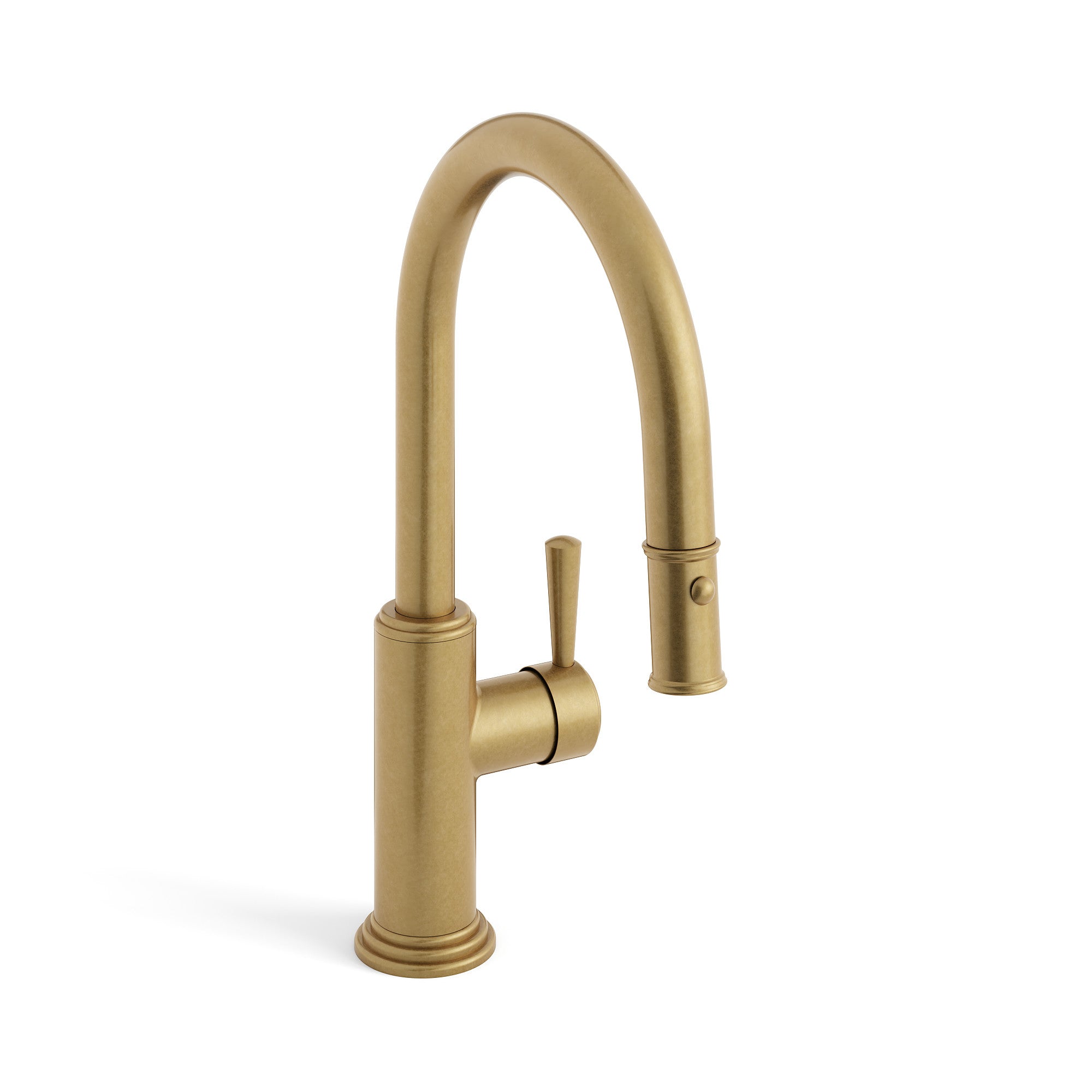 Watermark Stratford 321 1 Hole Low Gooseneck Kitchen Faucet