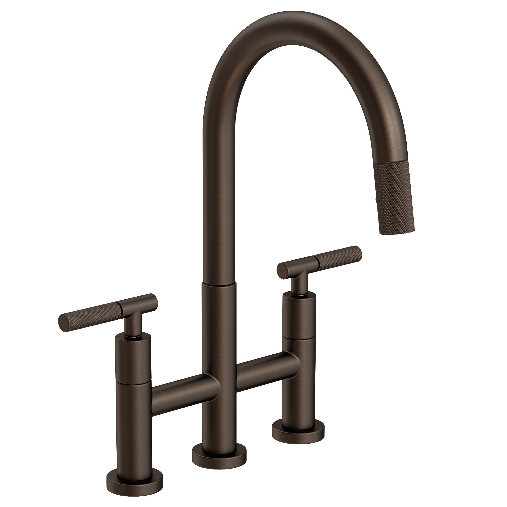 Newport Brass Muncy Kitchen Bridge Pull-Down Faucet