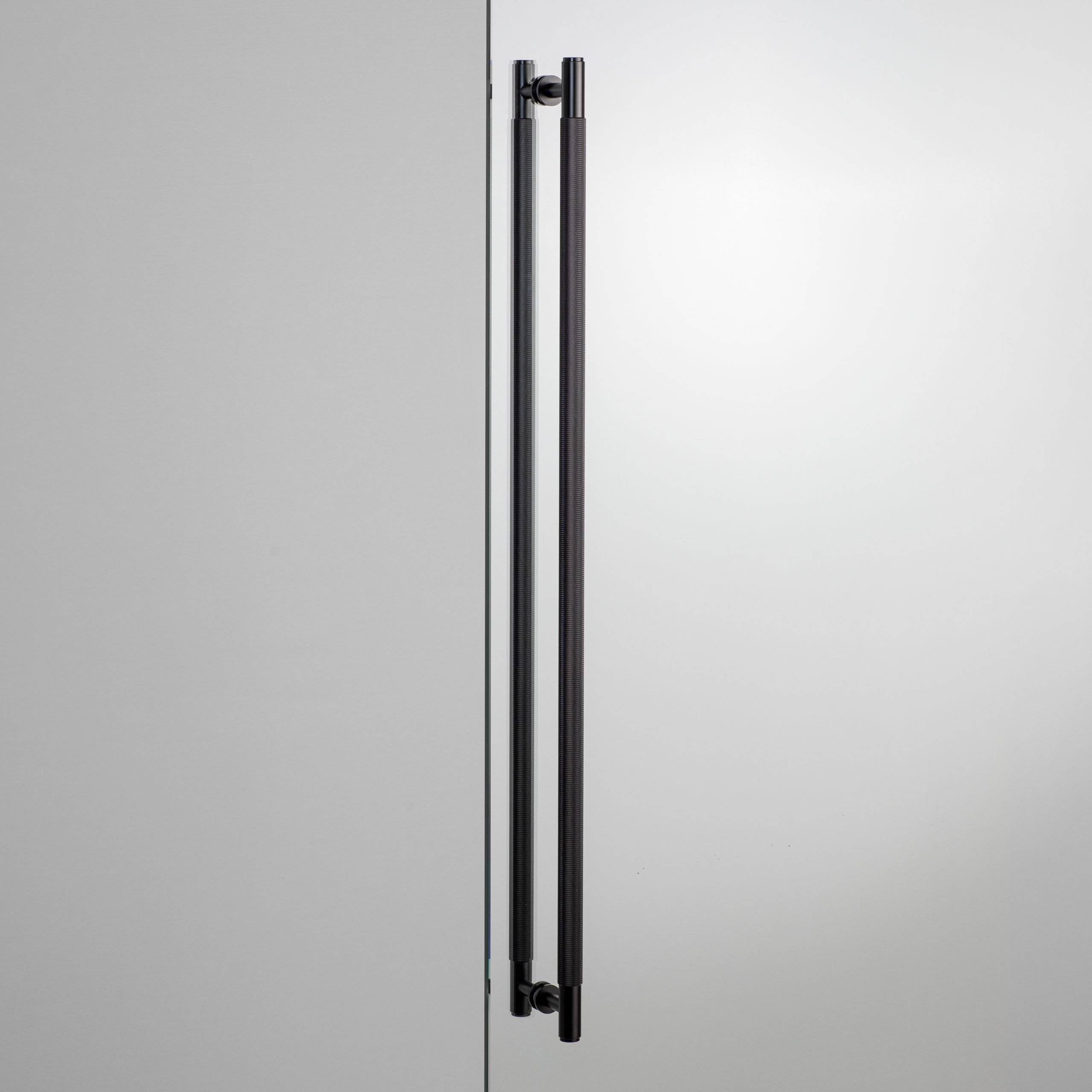 black door handle