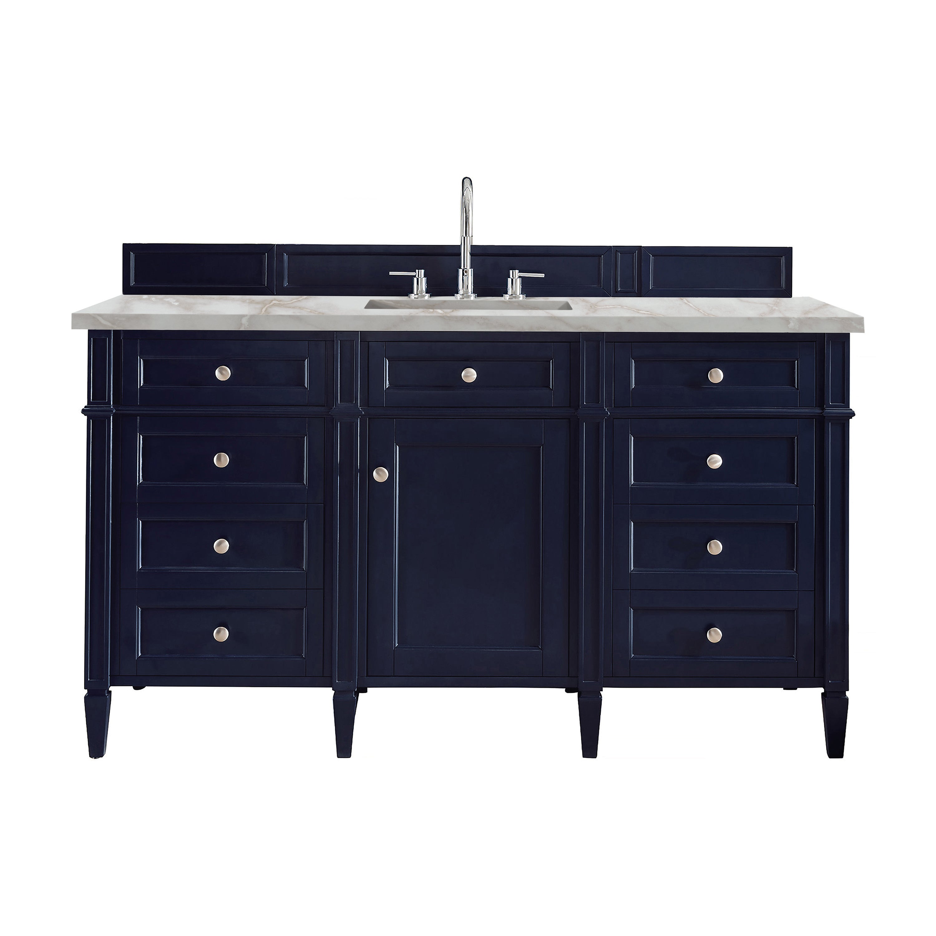 James Martin Vanities Brittany 60" Single Vanity - Victory Blue