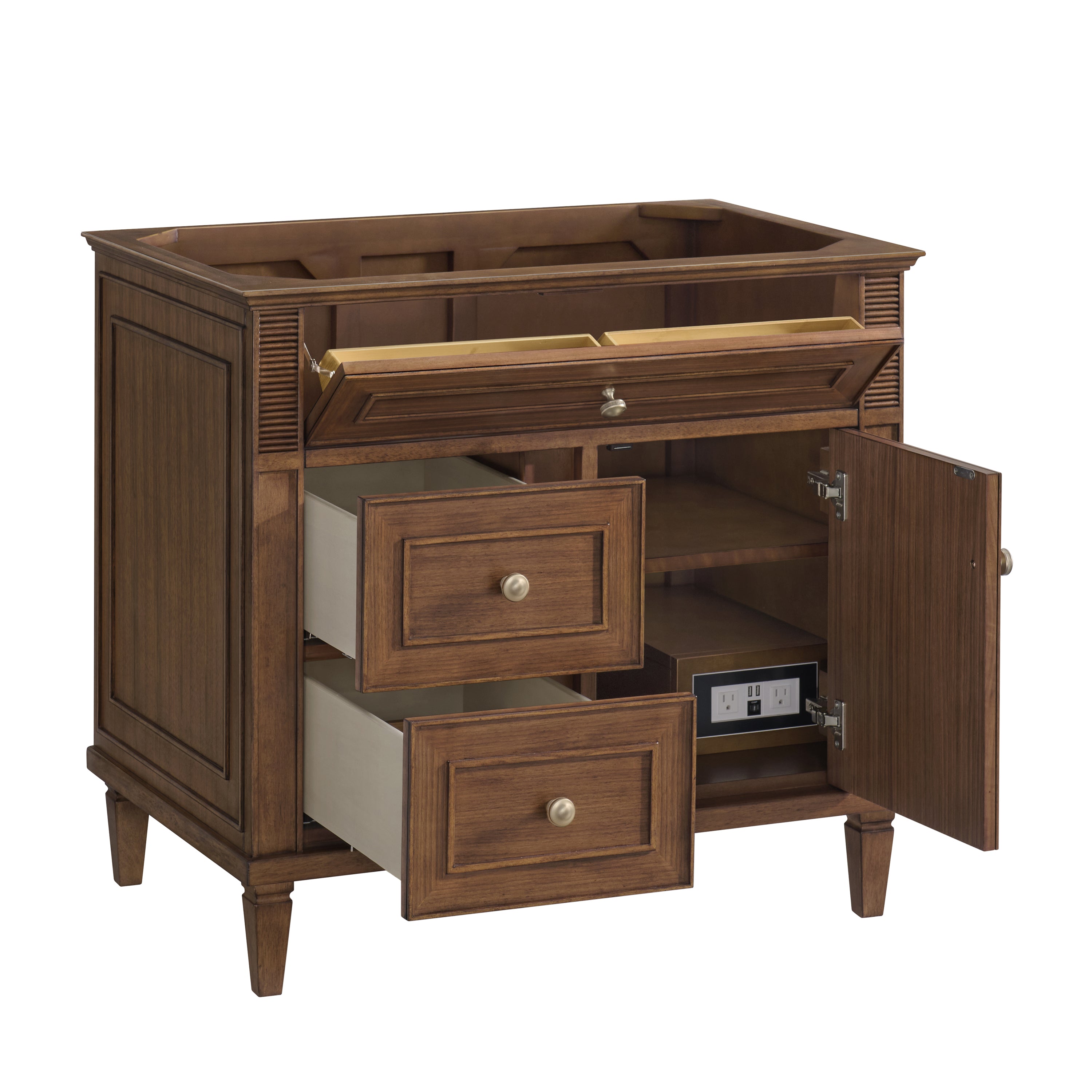 arctic fall solid surface top vanity