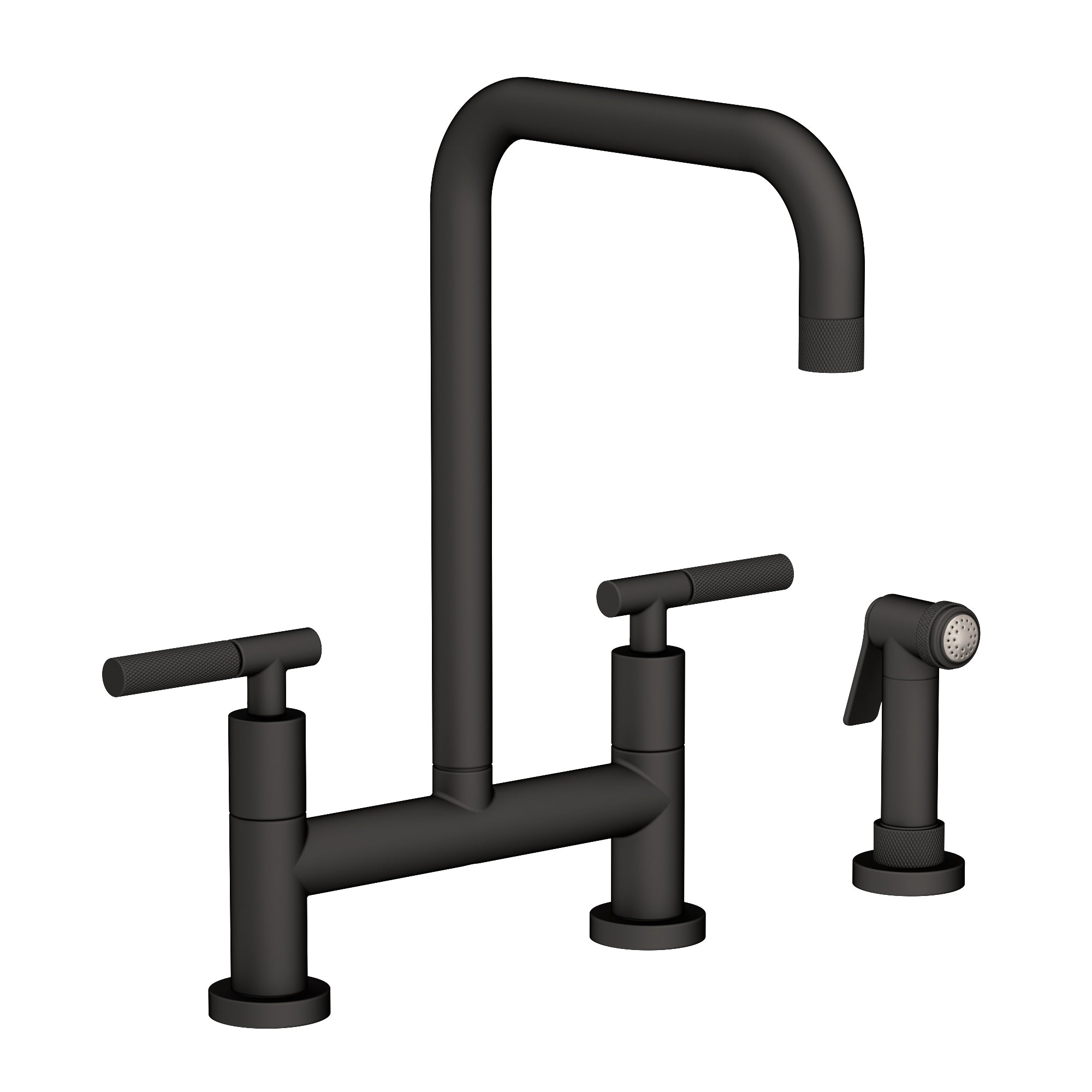 Newport Brass Muncy Kitchen Bridge Faucet with Side Spray