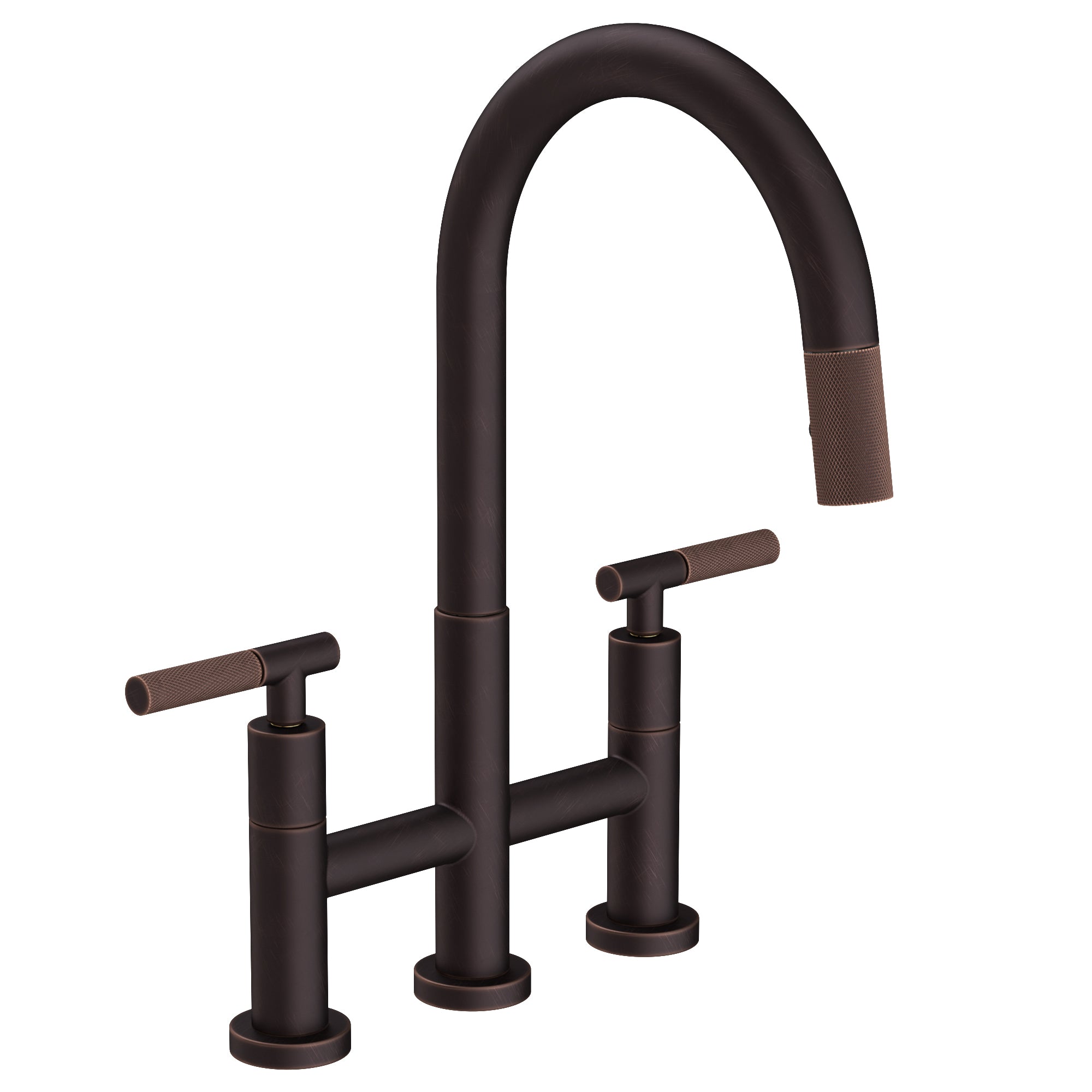 Newport Brass Muncy Kitchen Bridge Pull-Down Faucet