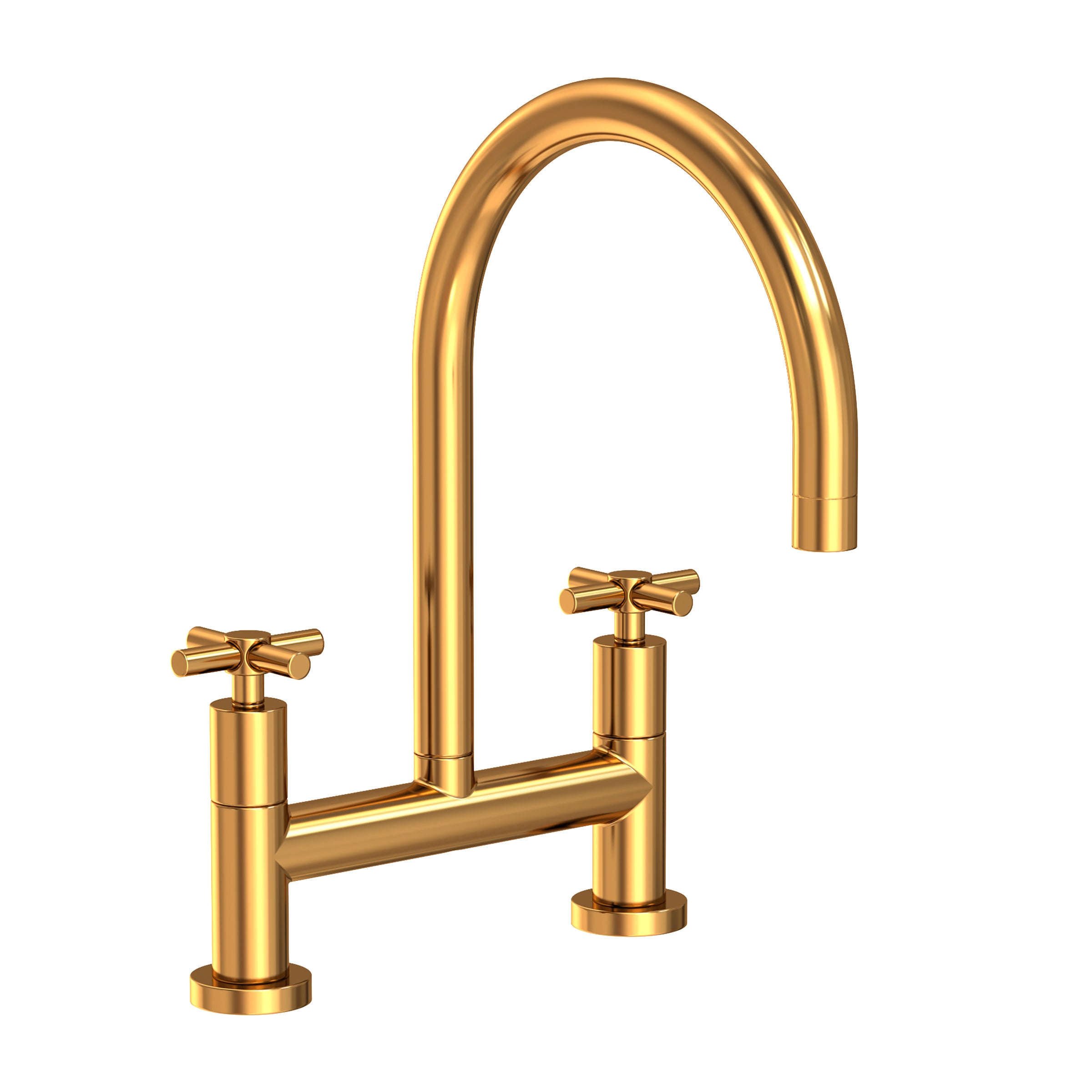 Newport Brass East Linear Kitchen Bridge Faucet