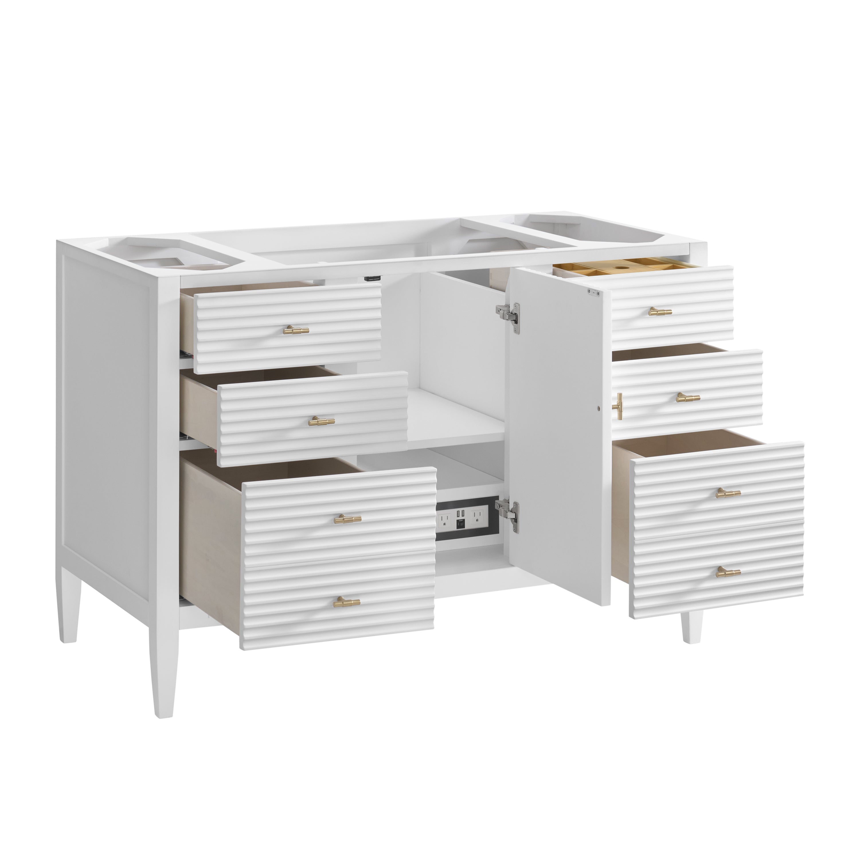 arctic fall solid surface top vanity