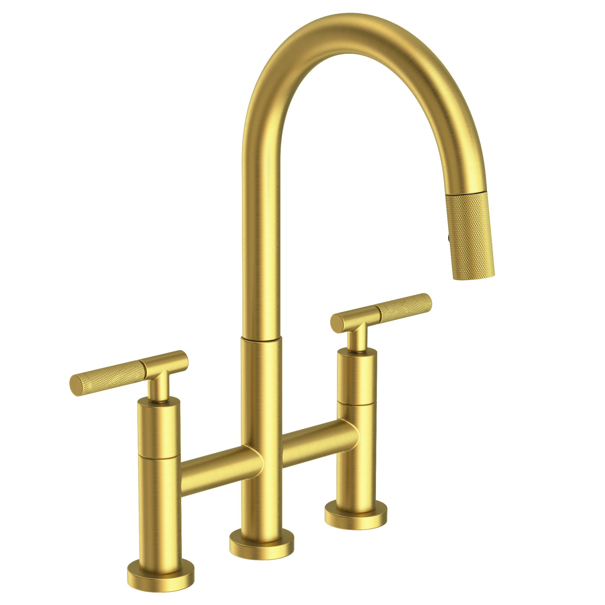 Newport Brass Muncy Kitchen Bridge Pull-Down Faucet