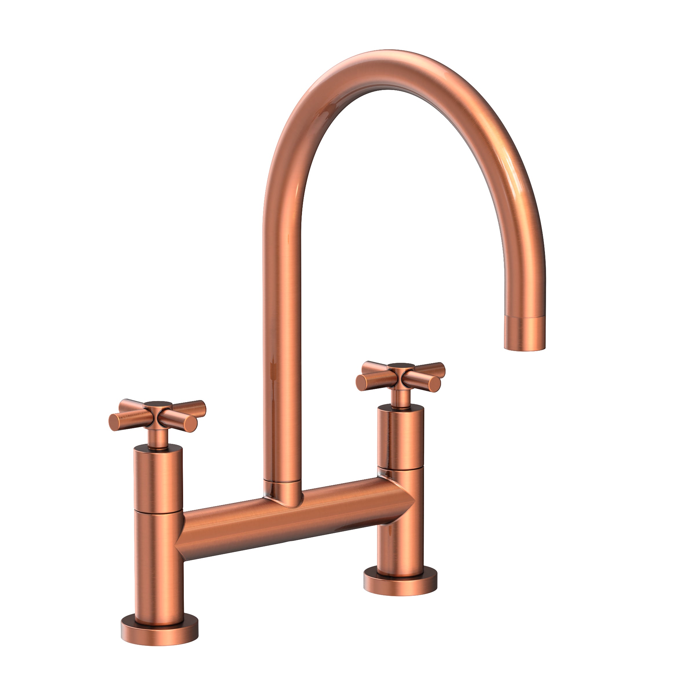 Newport Brass East Linear Kitchen Bridge Faucet