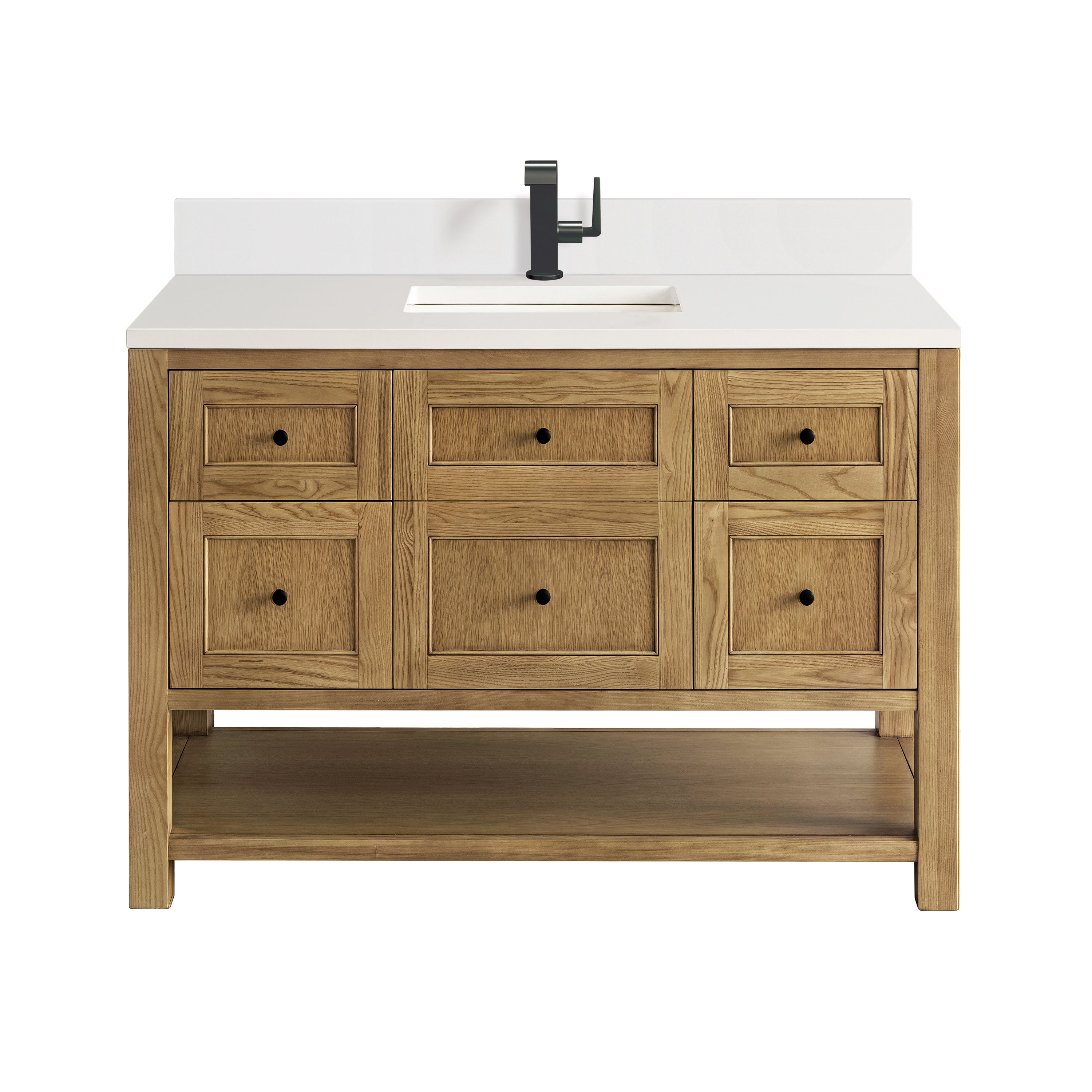 James Martin Vanities Breckenridge 48" Single Vanity - Light Natural Oak