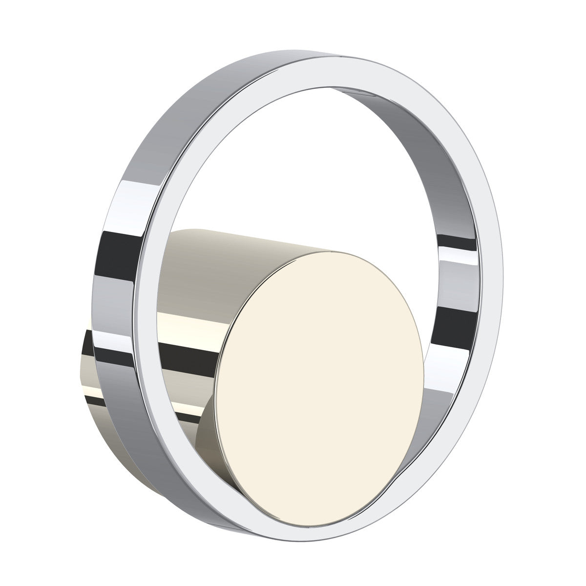 polished nickel faucet handle
