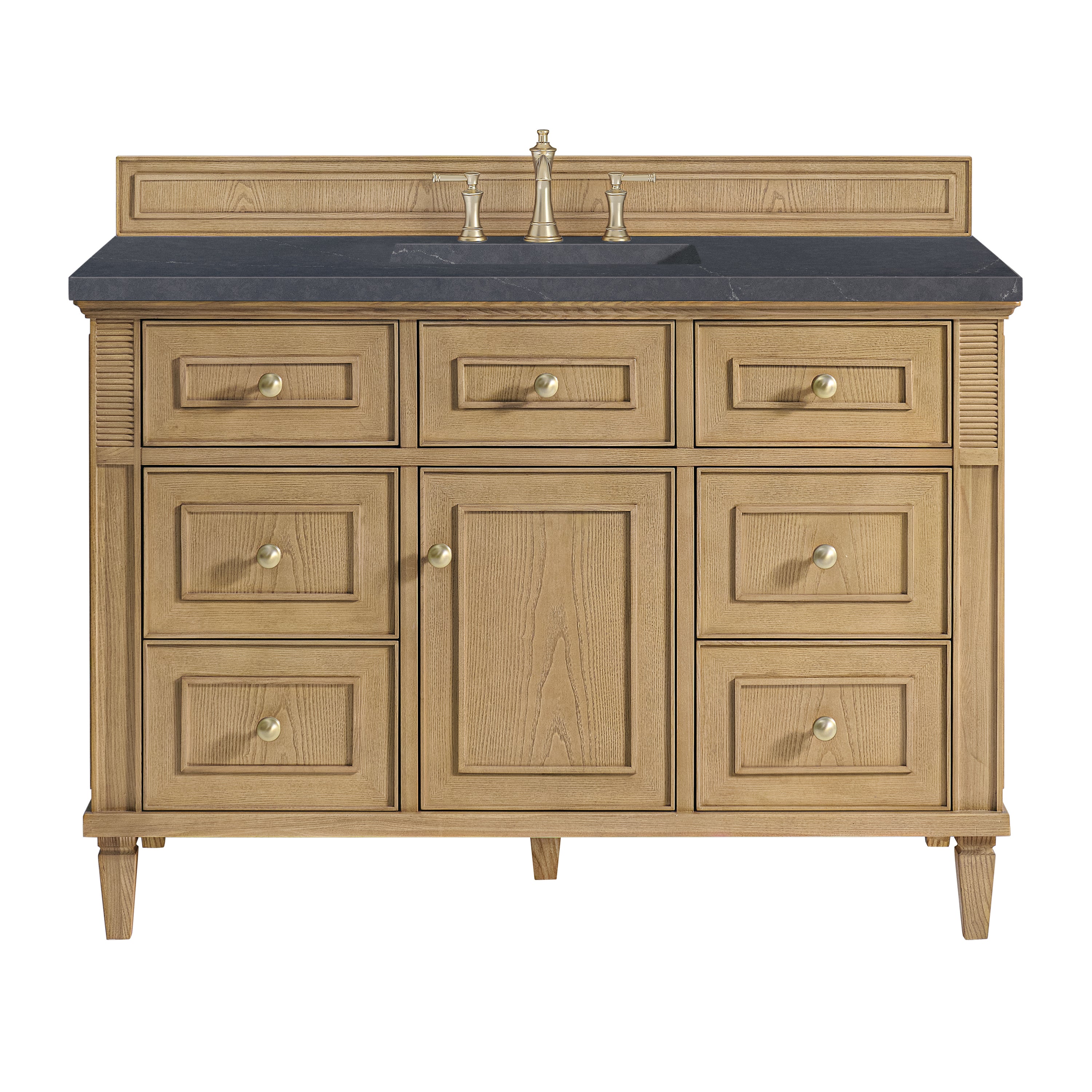 James Martin Vanities Lorelai 48" Single Vanity - Light Natural Oak