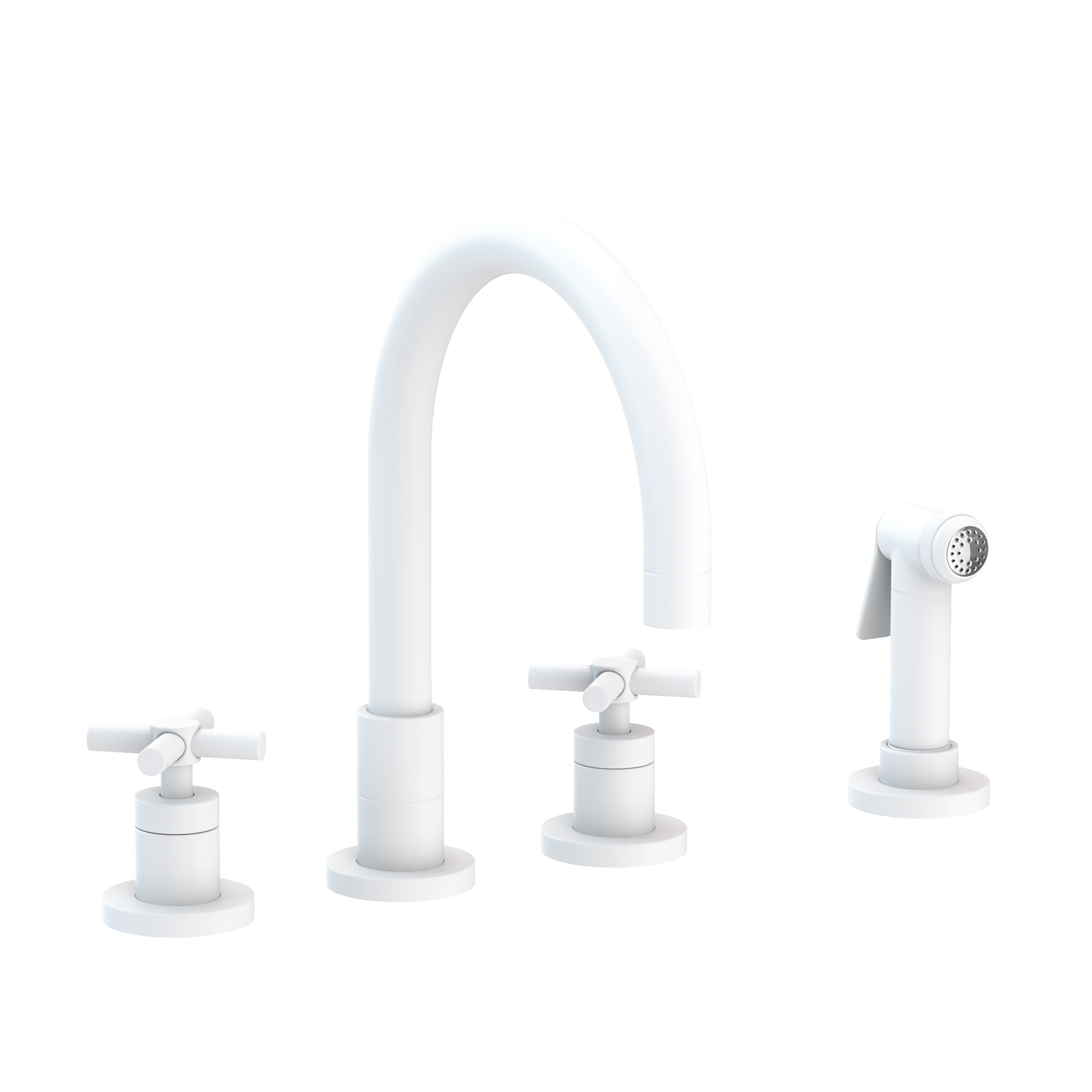 Newport Brass East Linear Kitchen Faucet with Side Spray