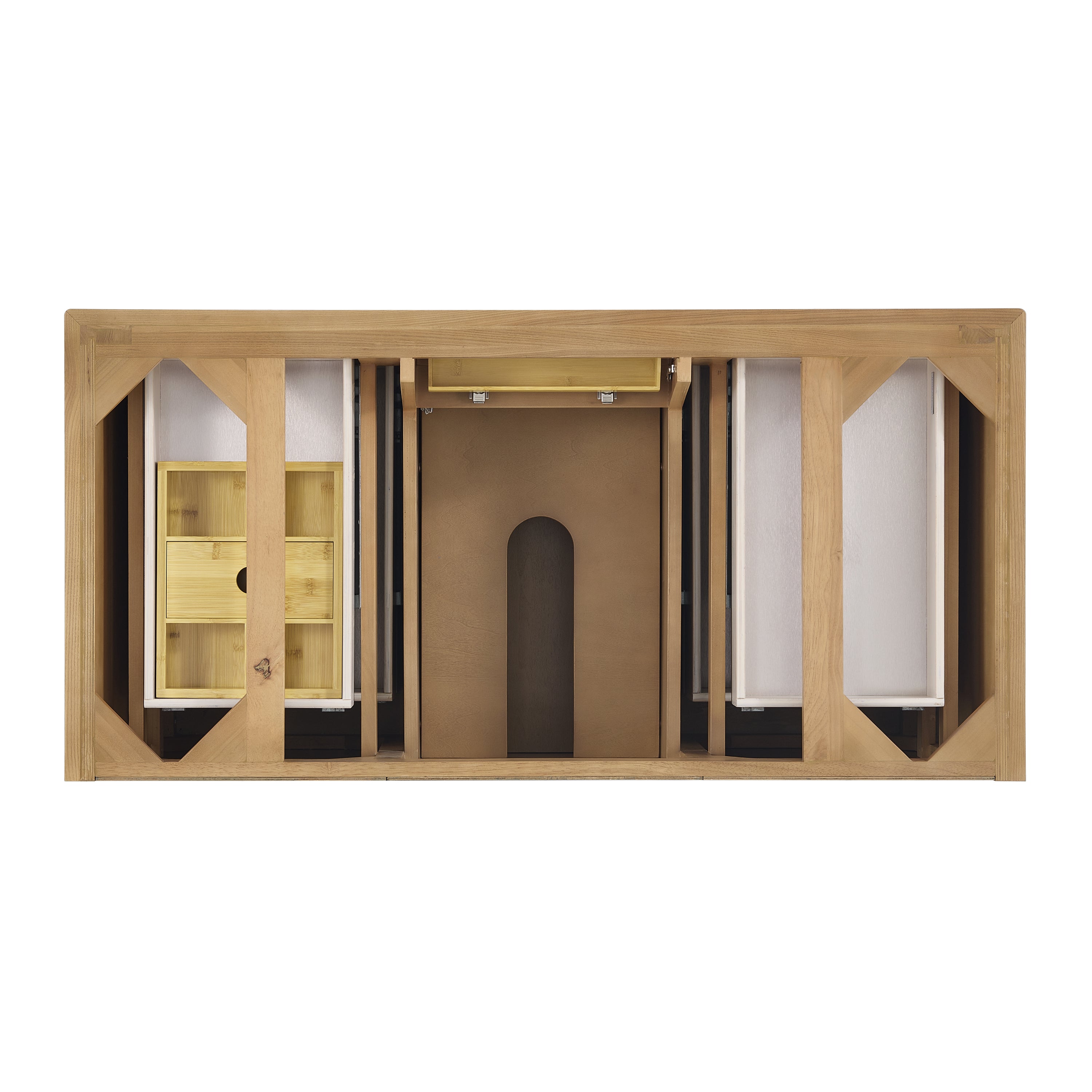 arctic fall solid surface top vanity