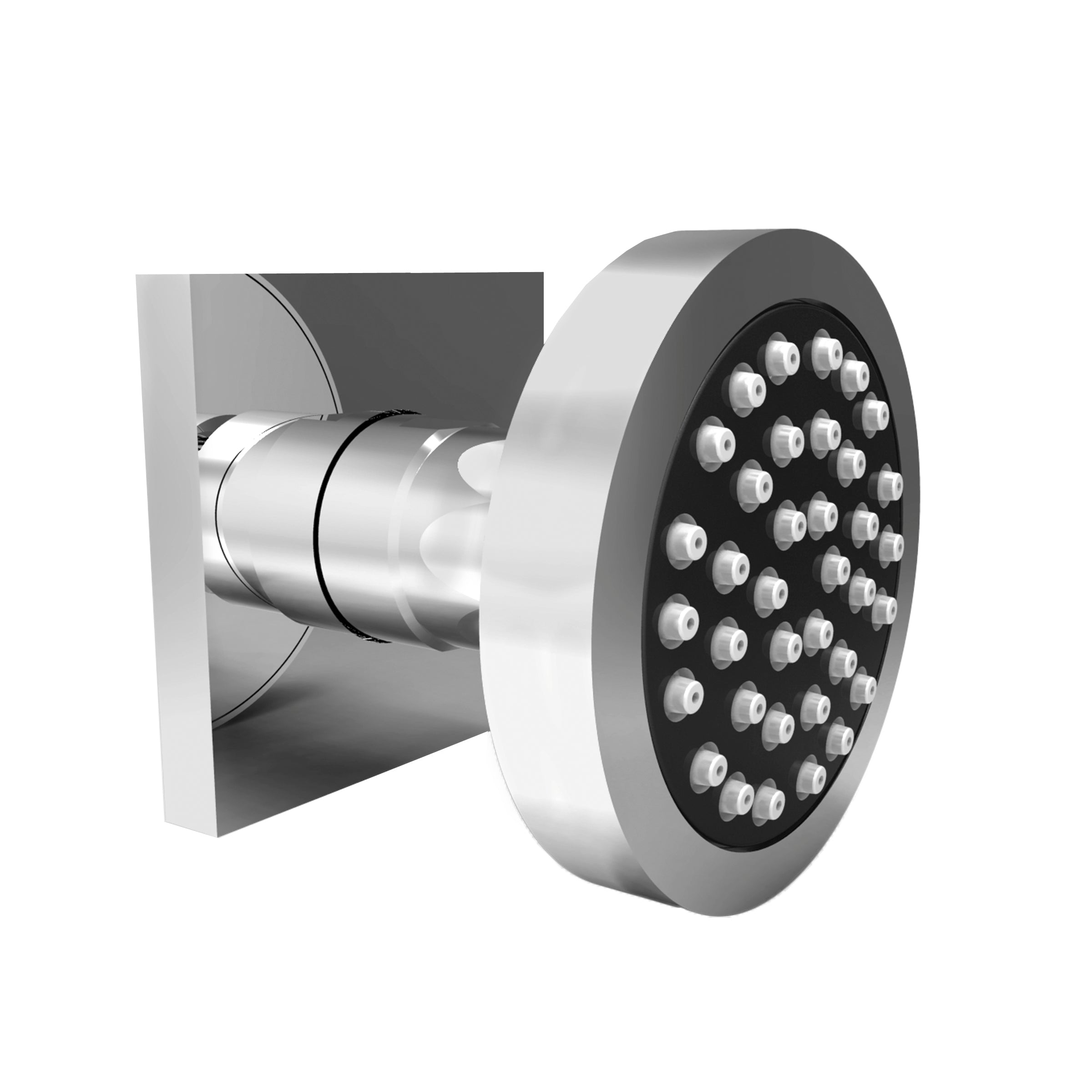 polished chrome body spray