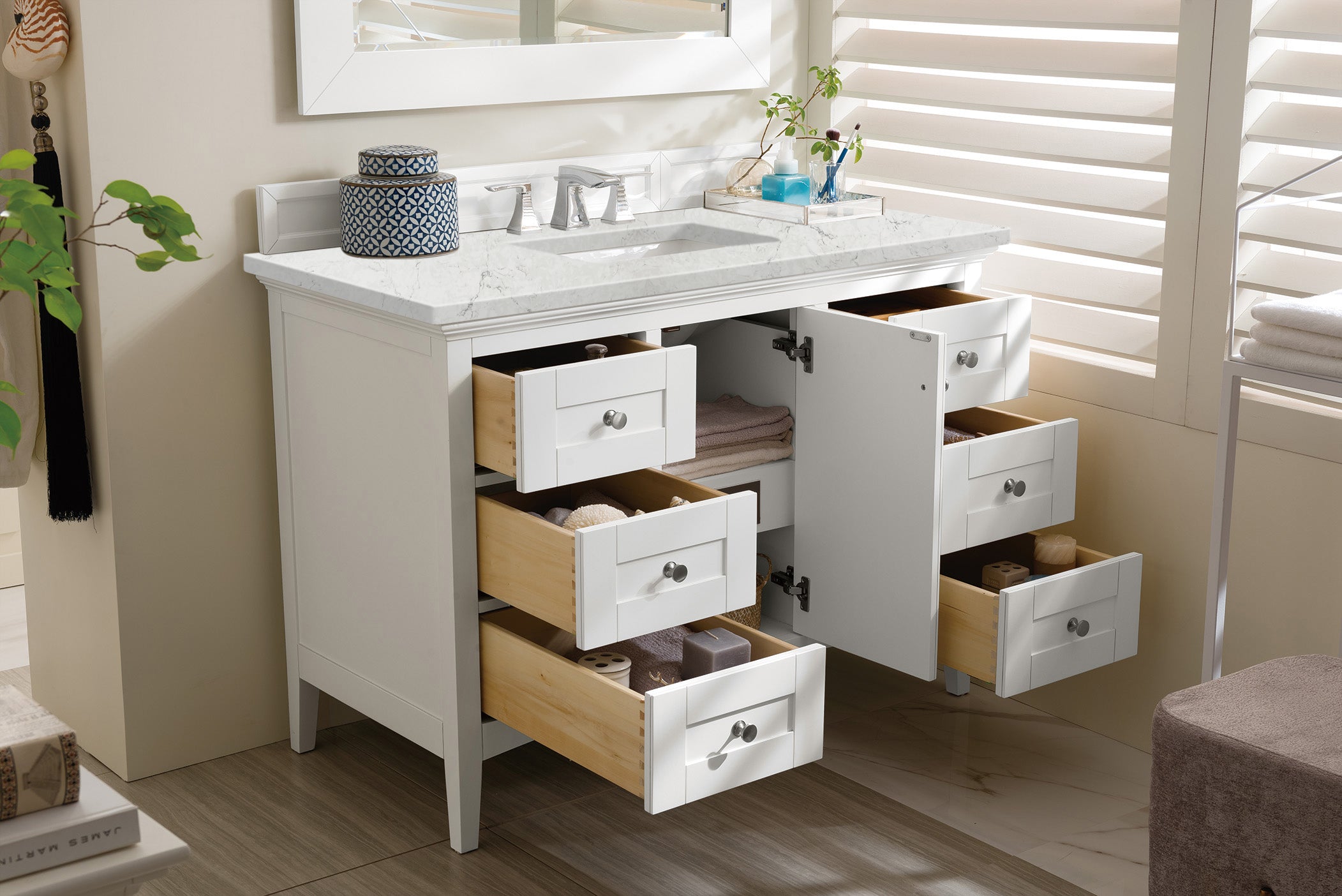eternal jasmine pearl quartz top vanity