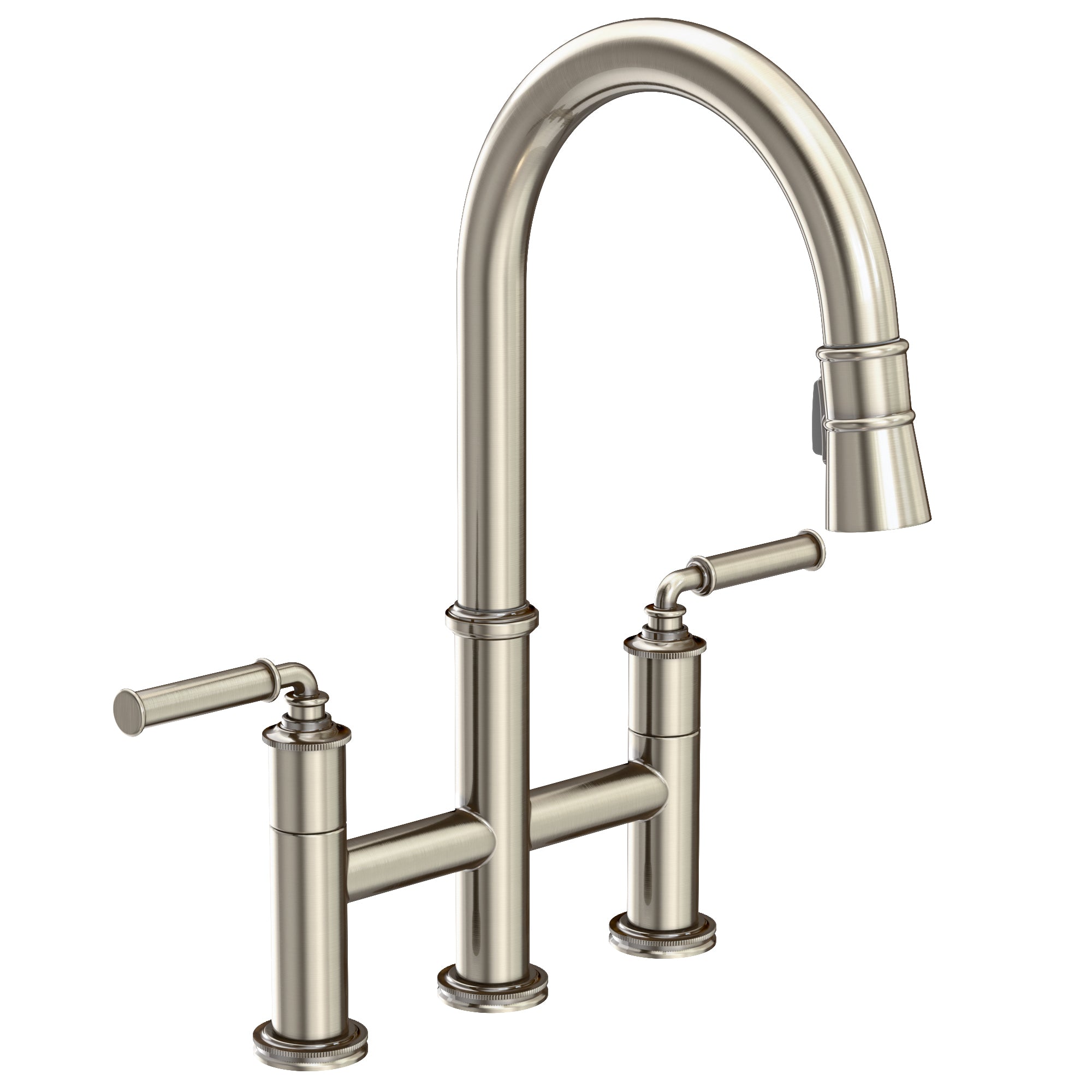 Newport Brass Taft Kitchen Bridge Pull-Down Faucet