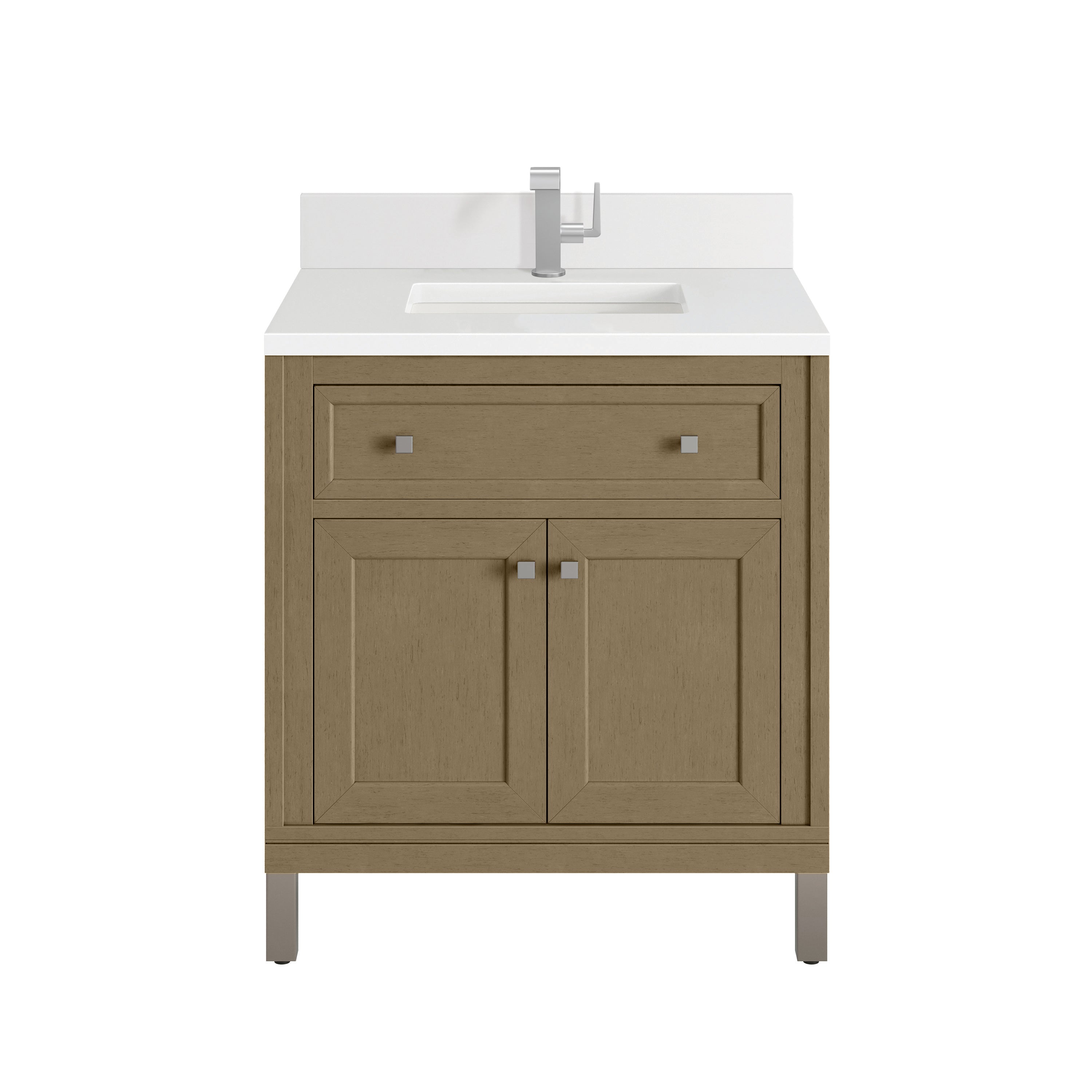 James Martin Vanities Chicago 30" Single Vanity - Walnut Whisper