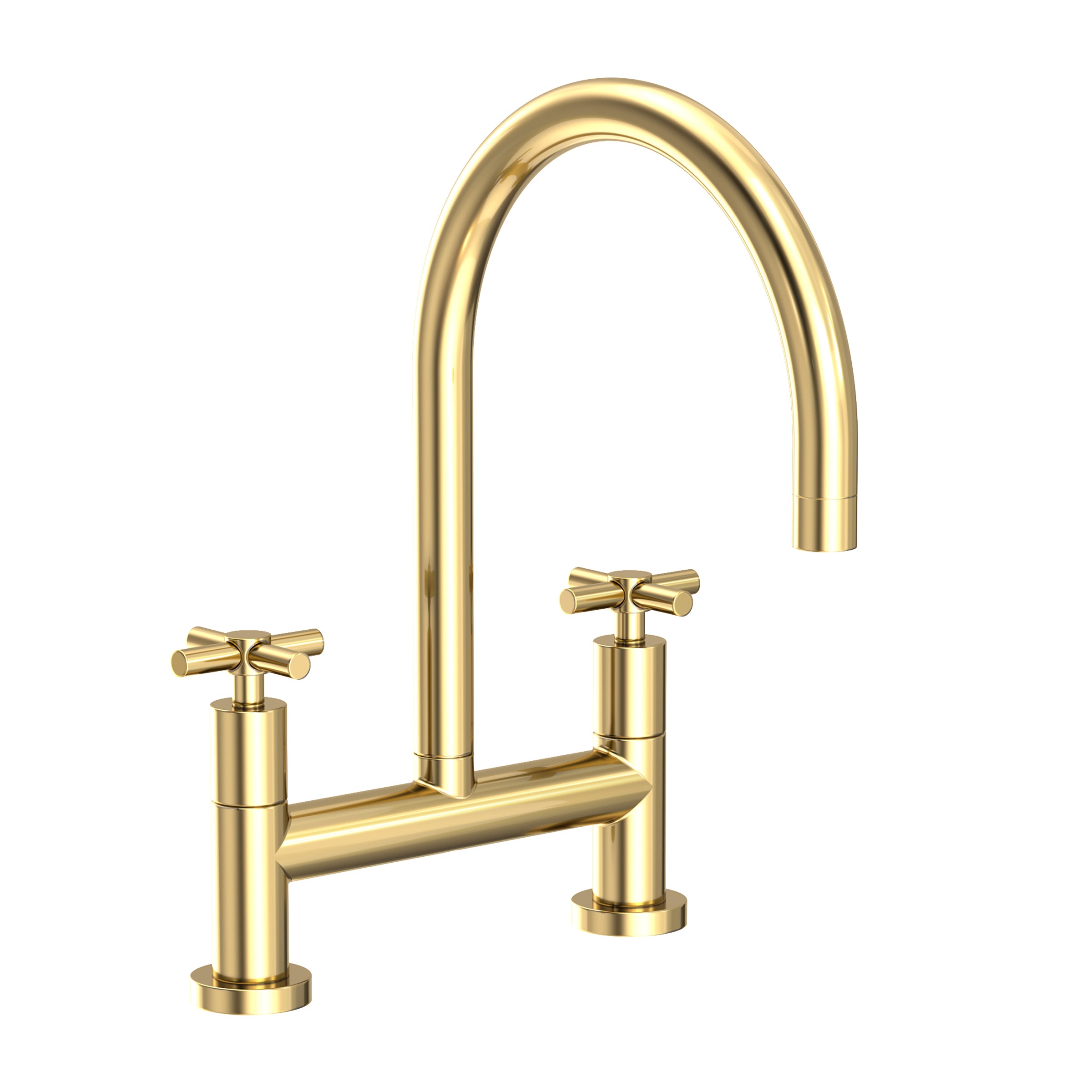 Newport Brass East Linear Kitchen Bridge Faucet