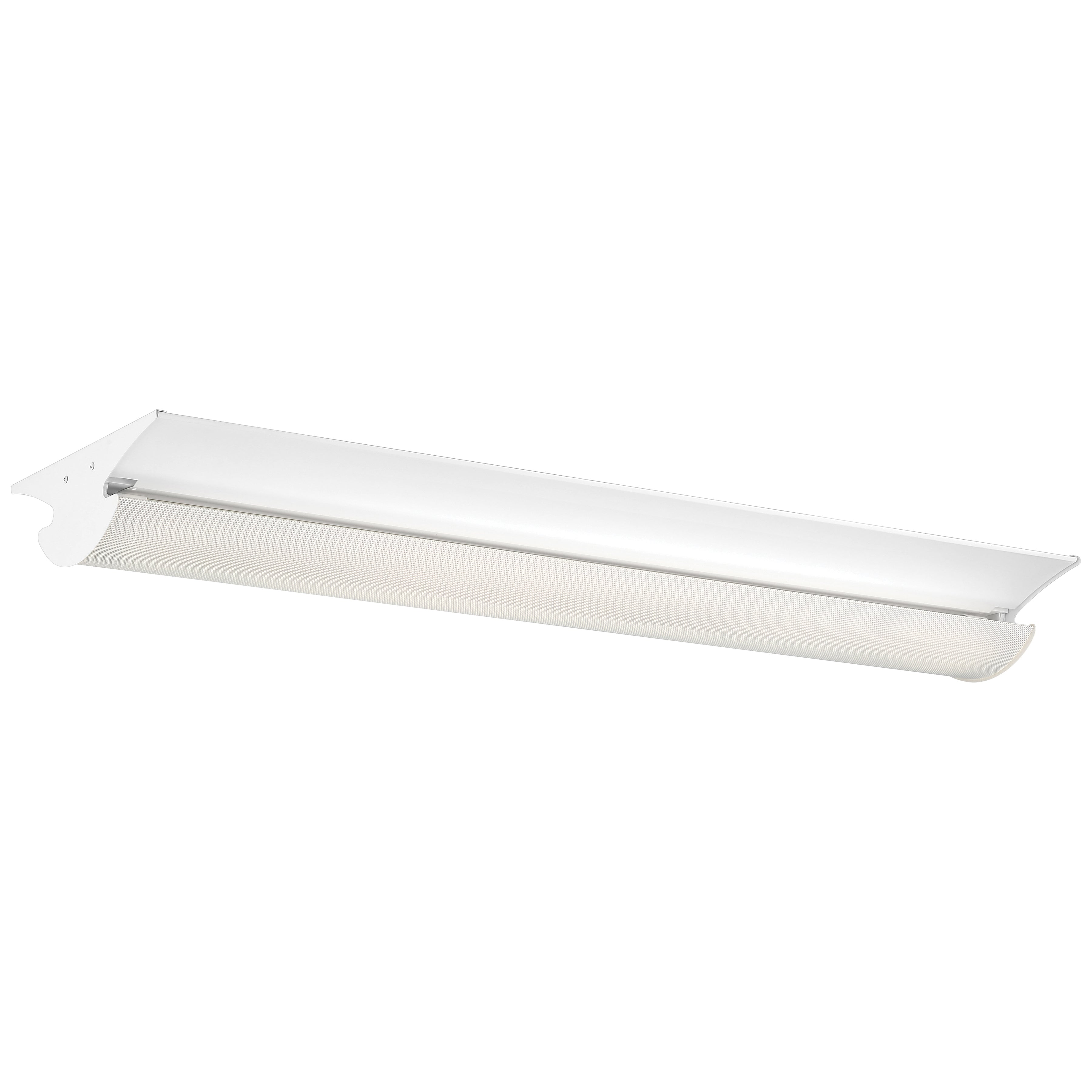 white flush mount