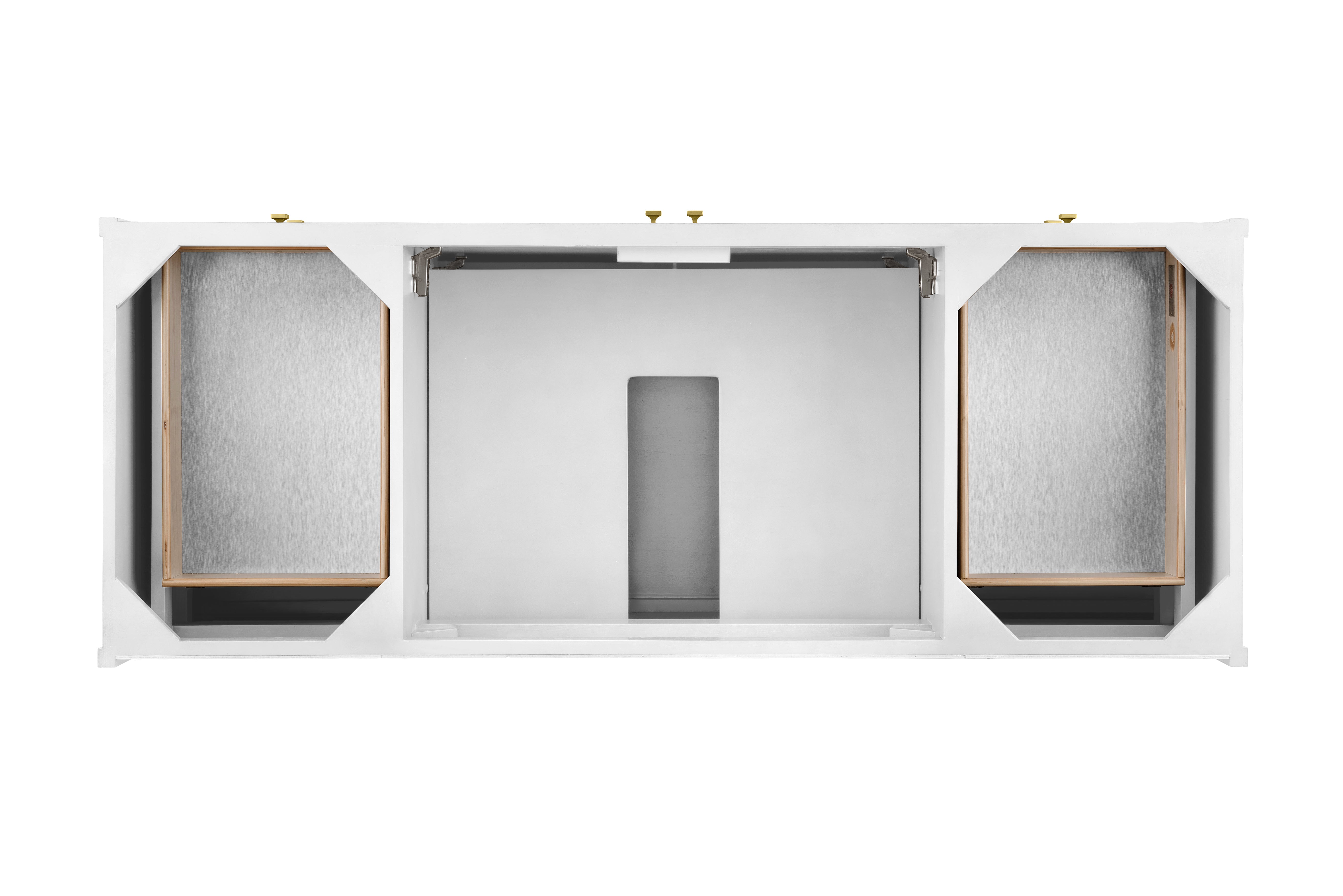 glossy white vanity