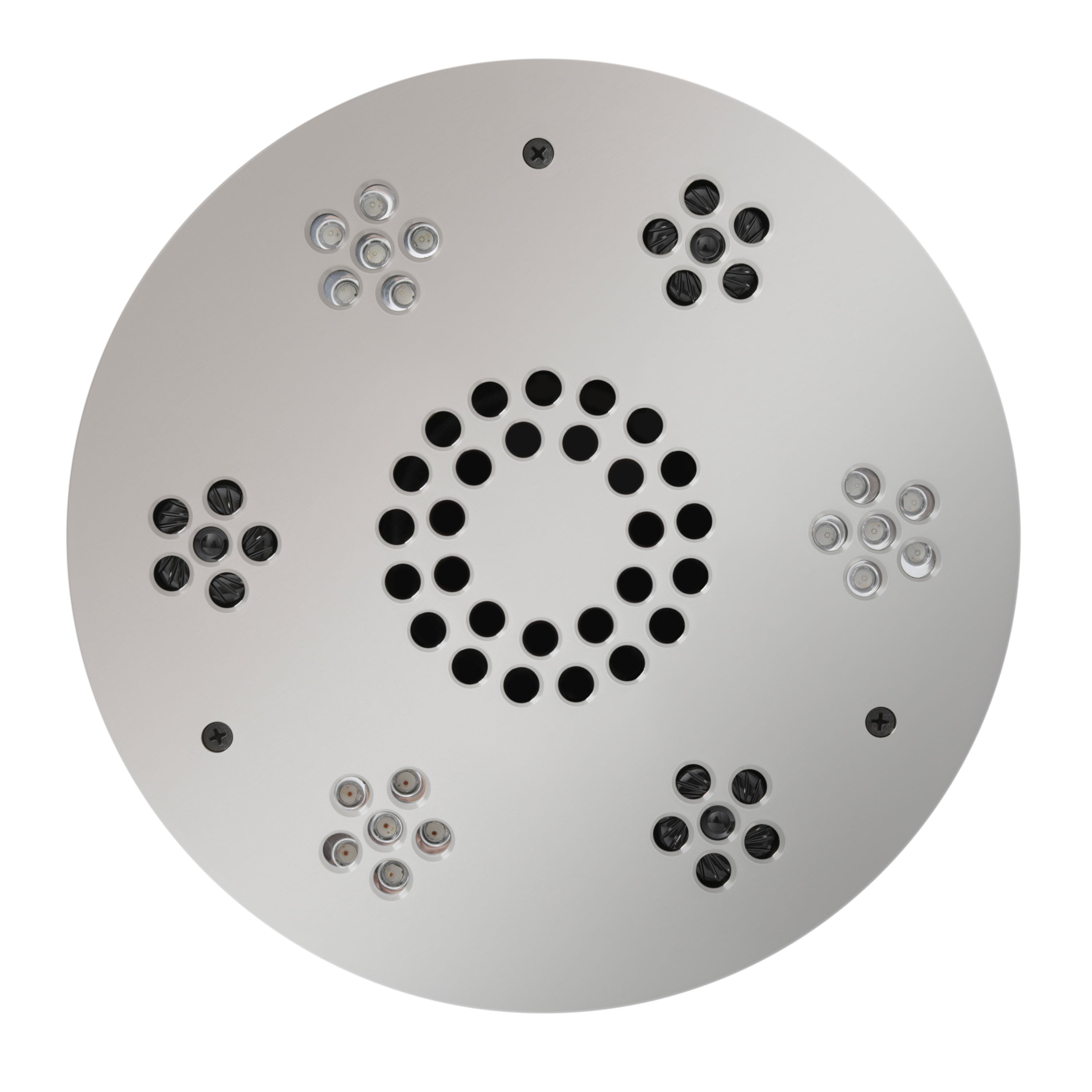 polished chrome music system