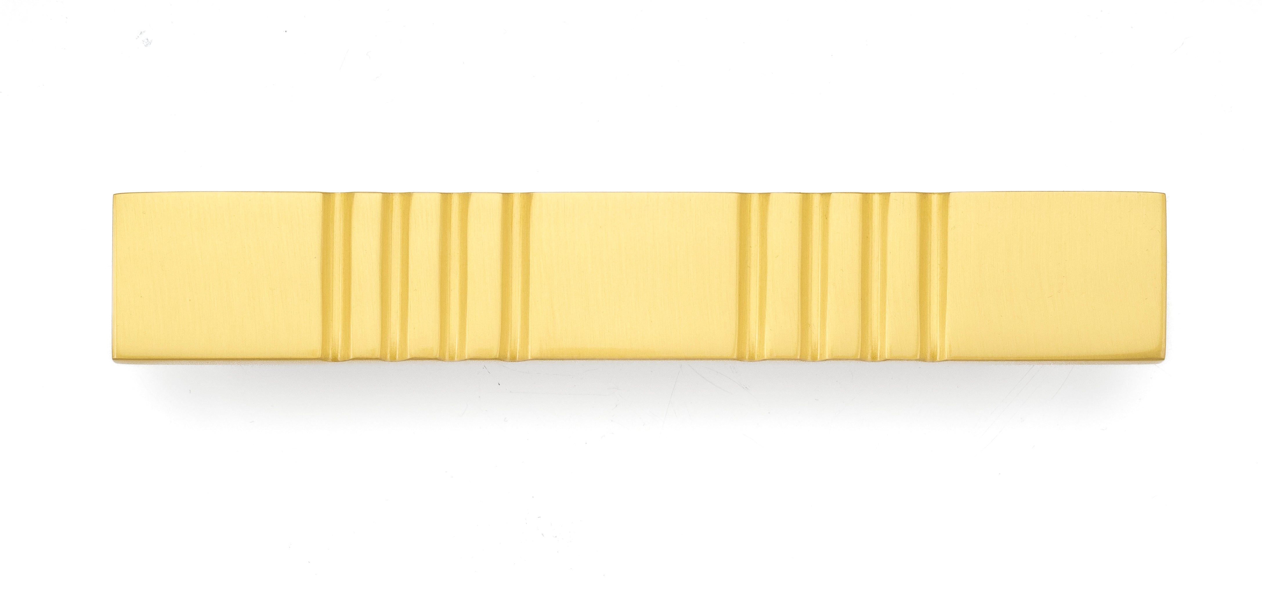 satin brass pull