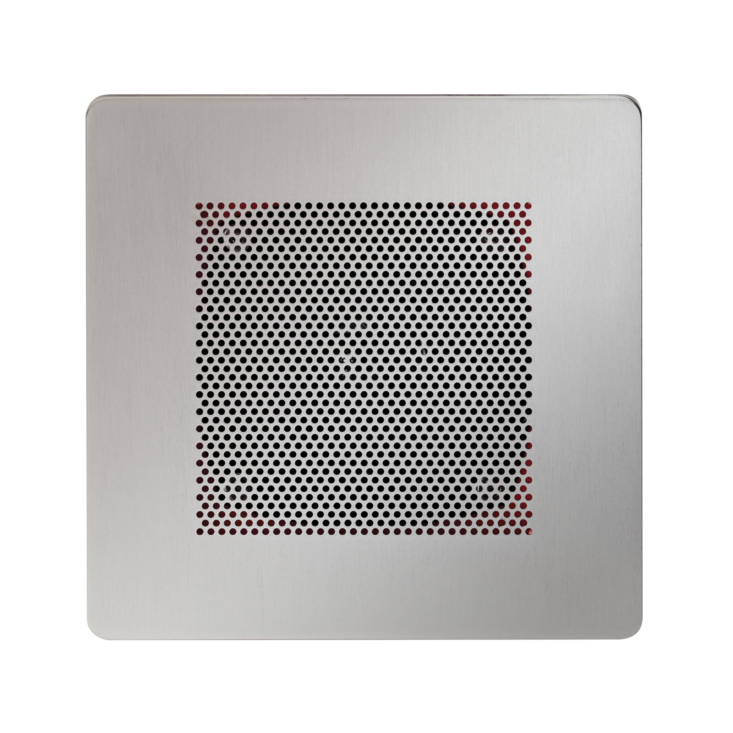 polished chrome speakers