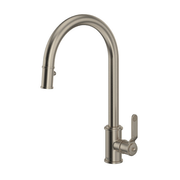 Rohl Armstrong Pull-Down Kitchen Faucet with C-Spout