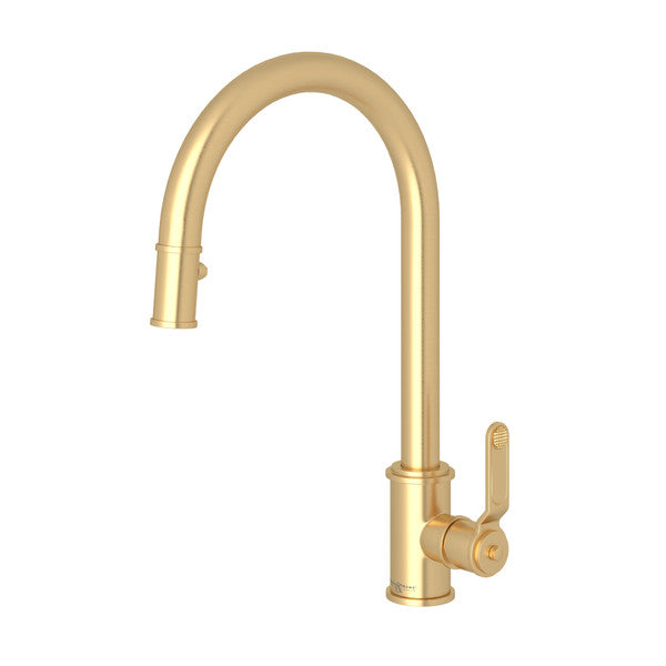 Rohl Armstrong Pull-Down Kitchen Faucet with C-Spout
