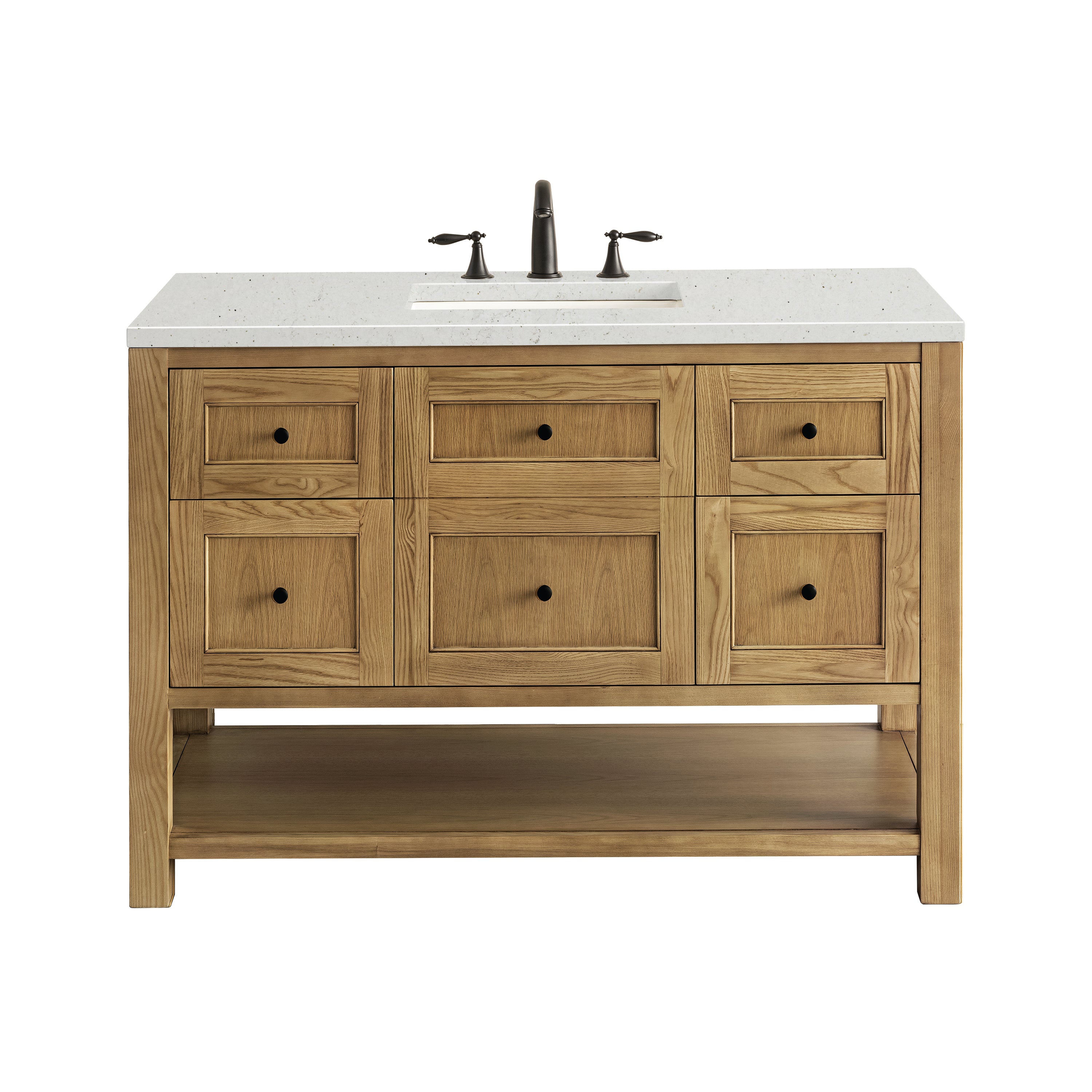James Martin Vanities Breckenridge 48" Single Vanity - Light Natural Oak