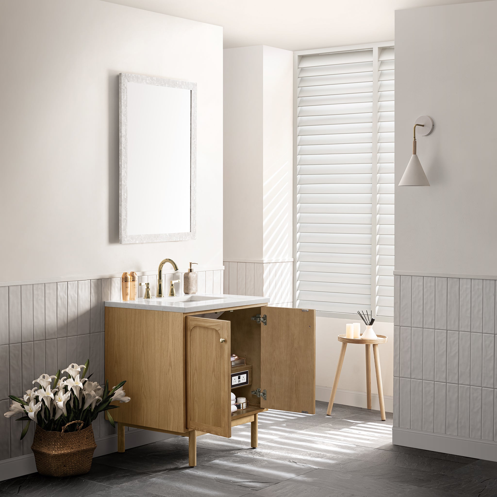 arctic fall top vanity