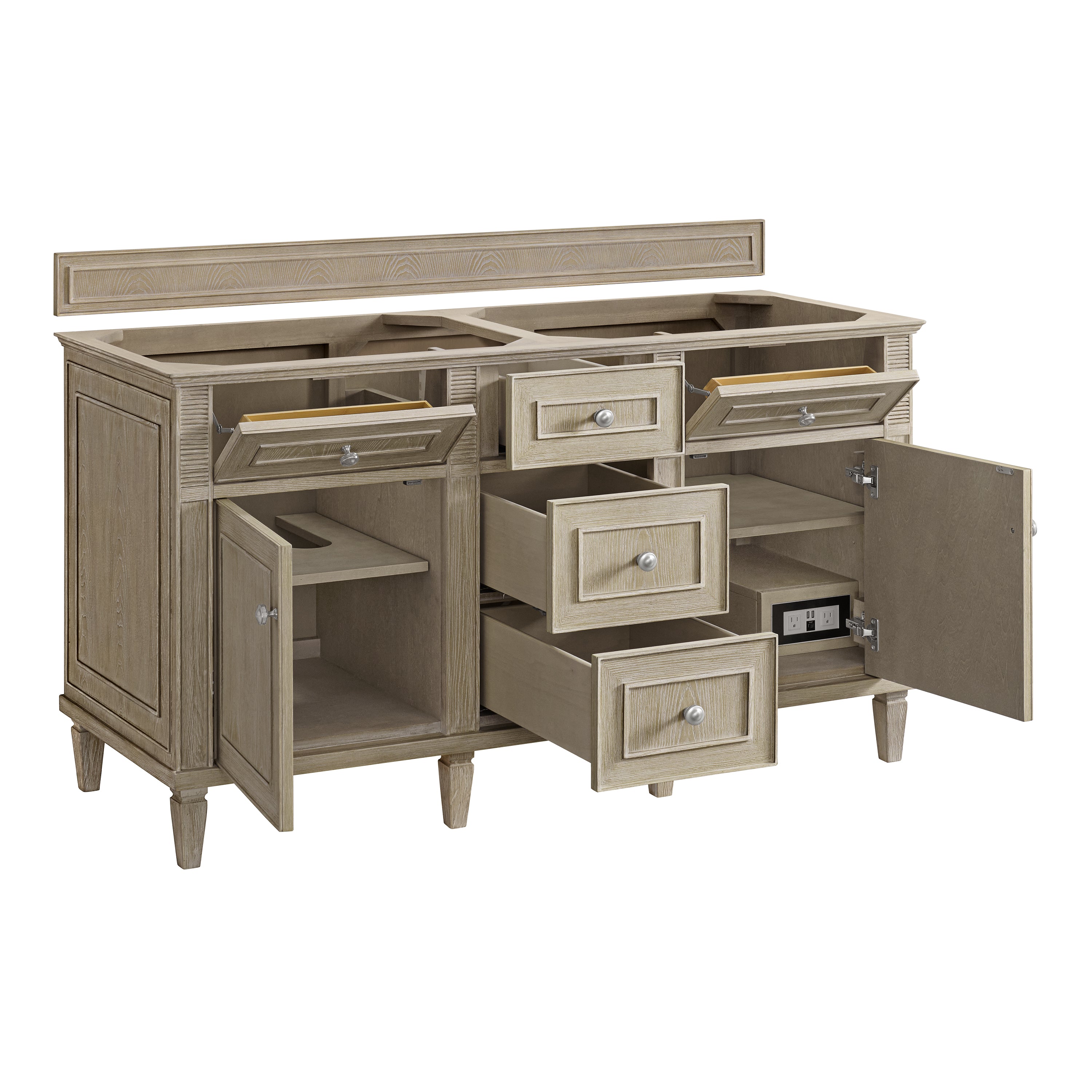 arctic fall solid surface top vanity