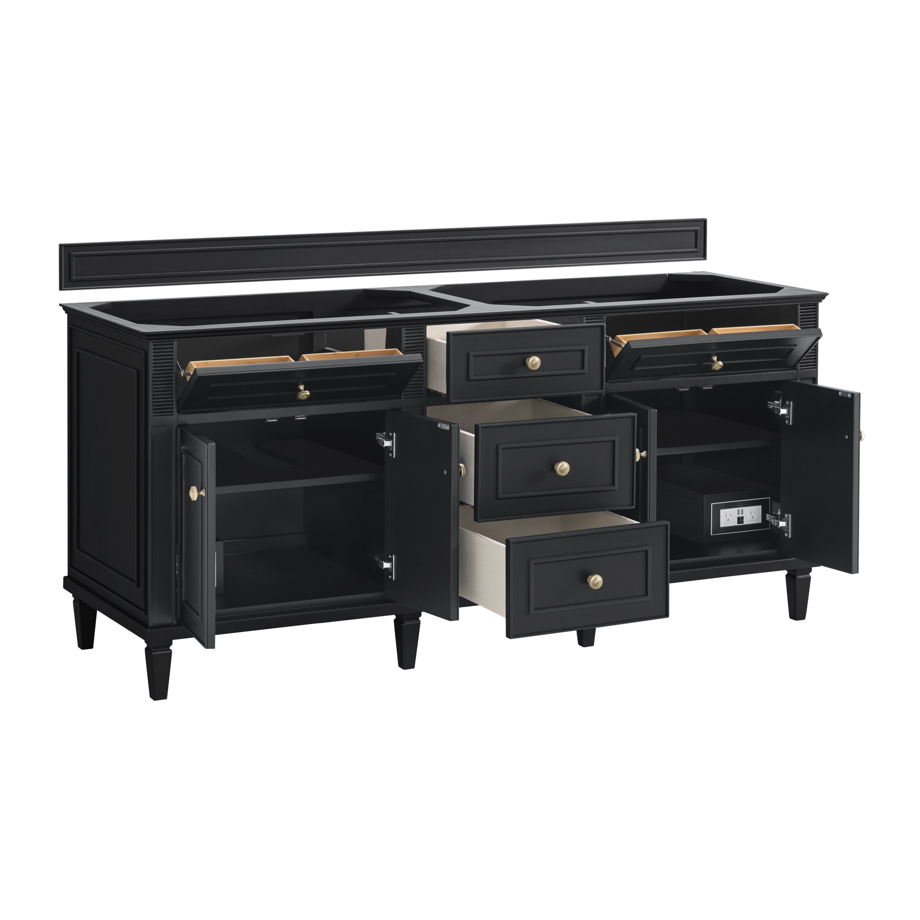 arctic fall solid surface top vanity