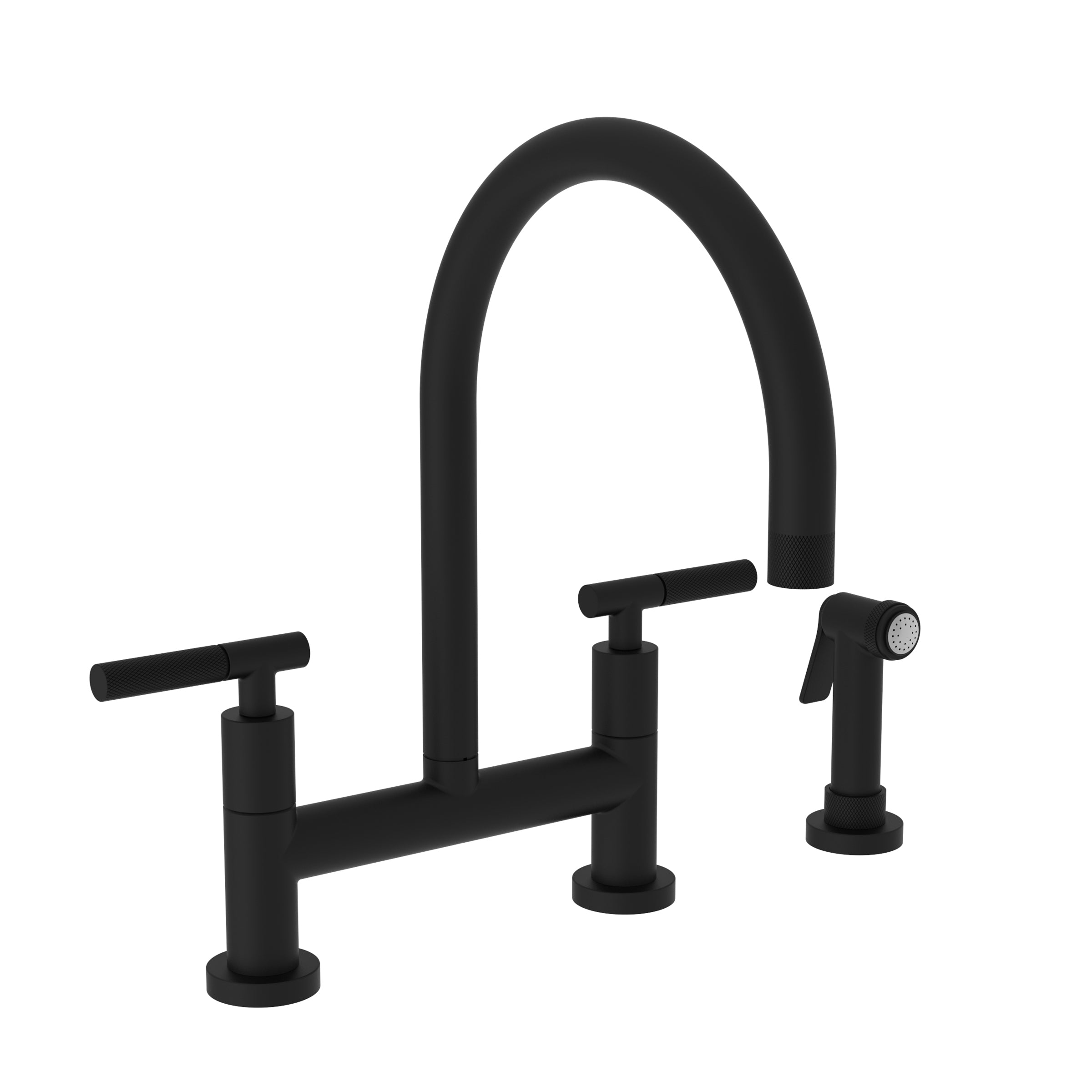 Newport Brass Muncy Kitchen Bridge Faucet with Side Spray