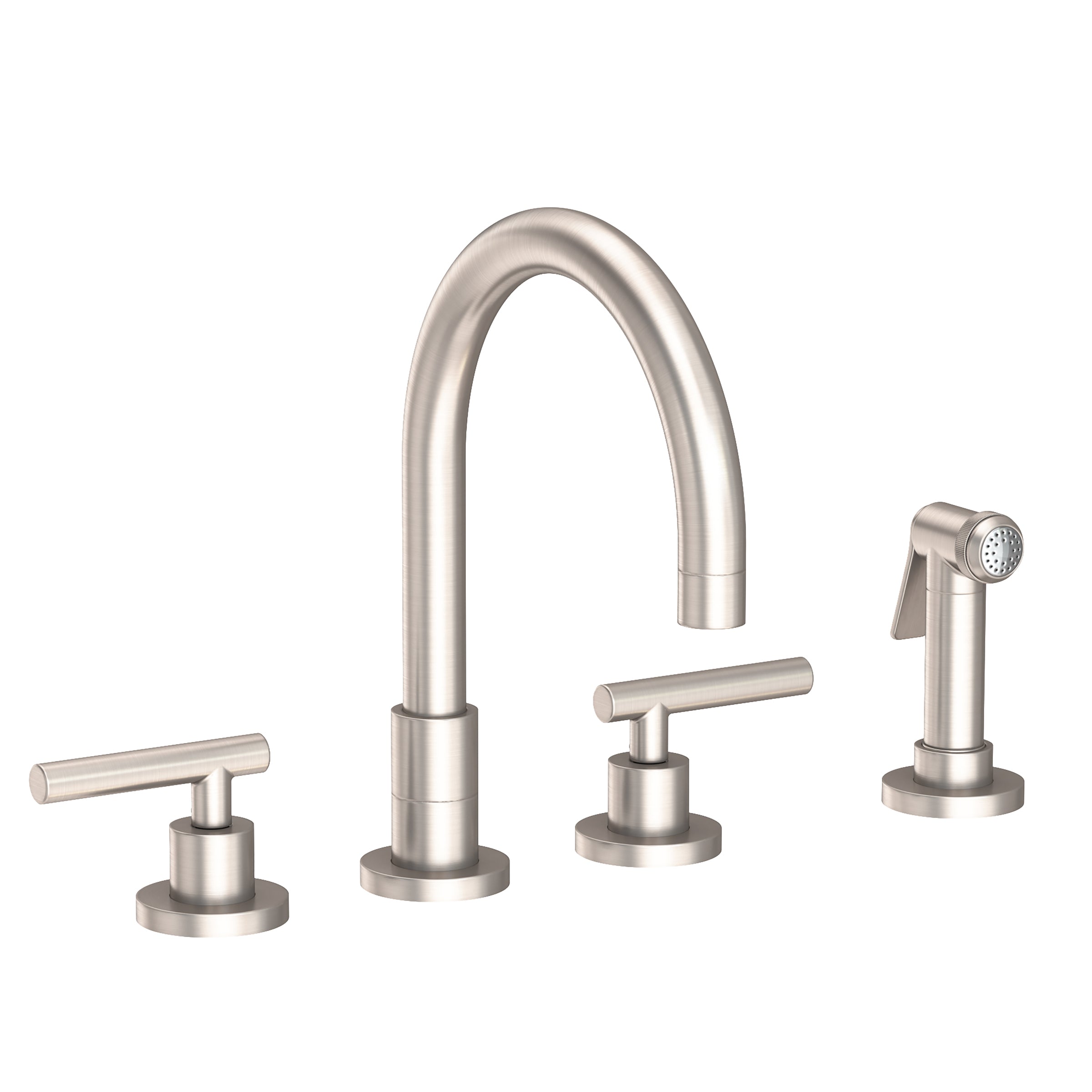 Newport Brass East Linear Kitchen Faucet with Side Spray