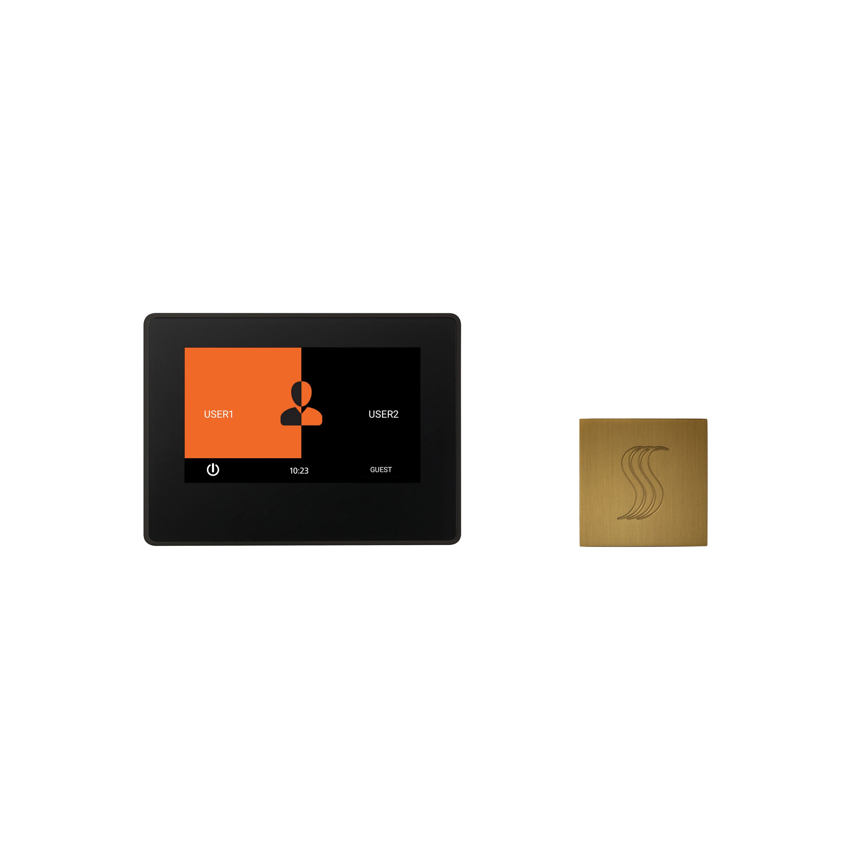 Thermasol ThermaTouch 7" Control and Steam Head Kit Square