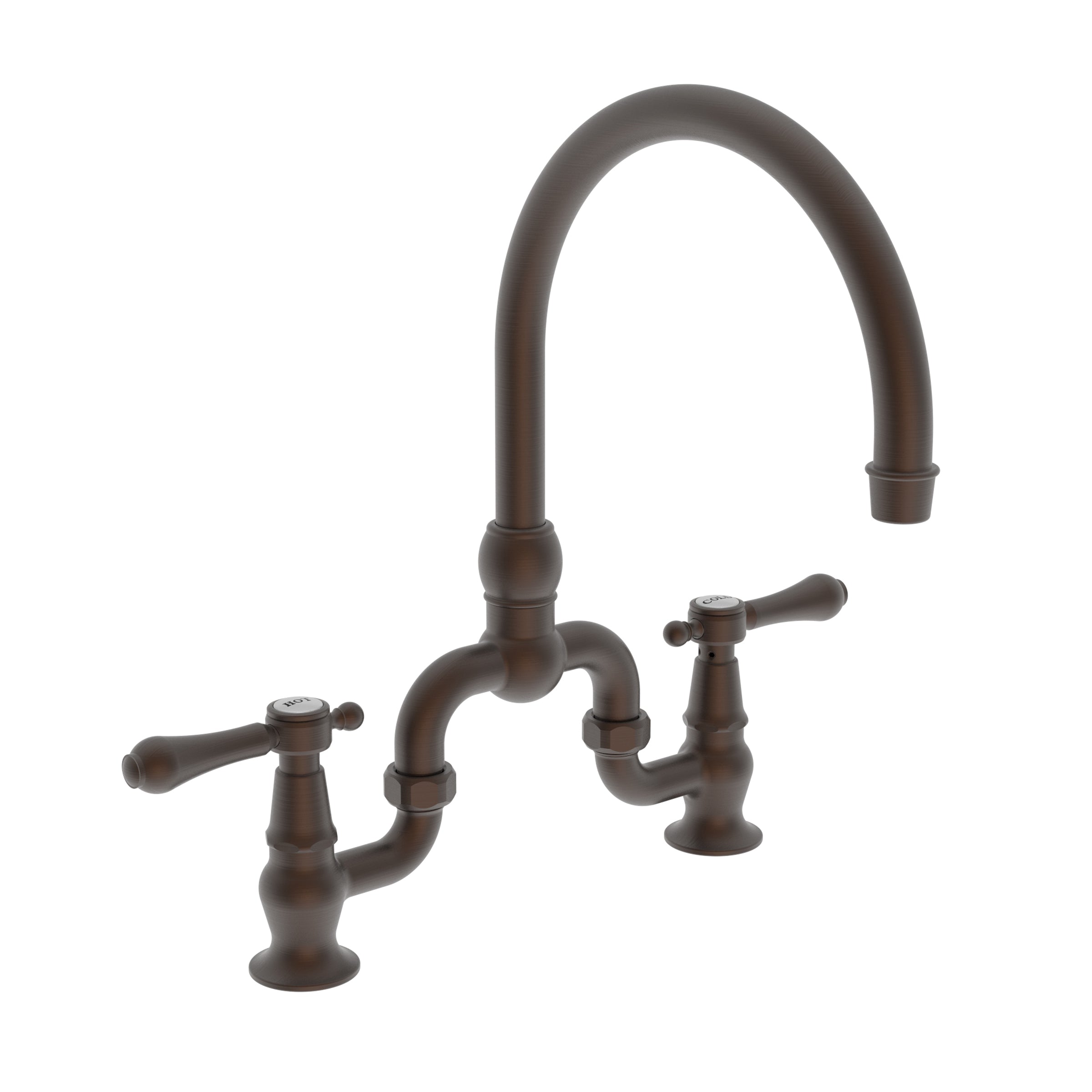 Newport Brass Chesterfield Kitchen Bridge Faucet