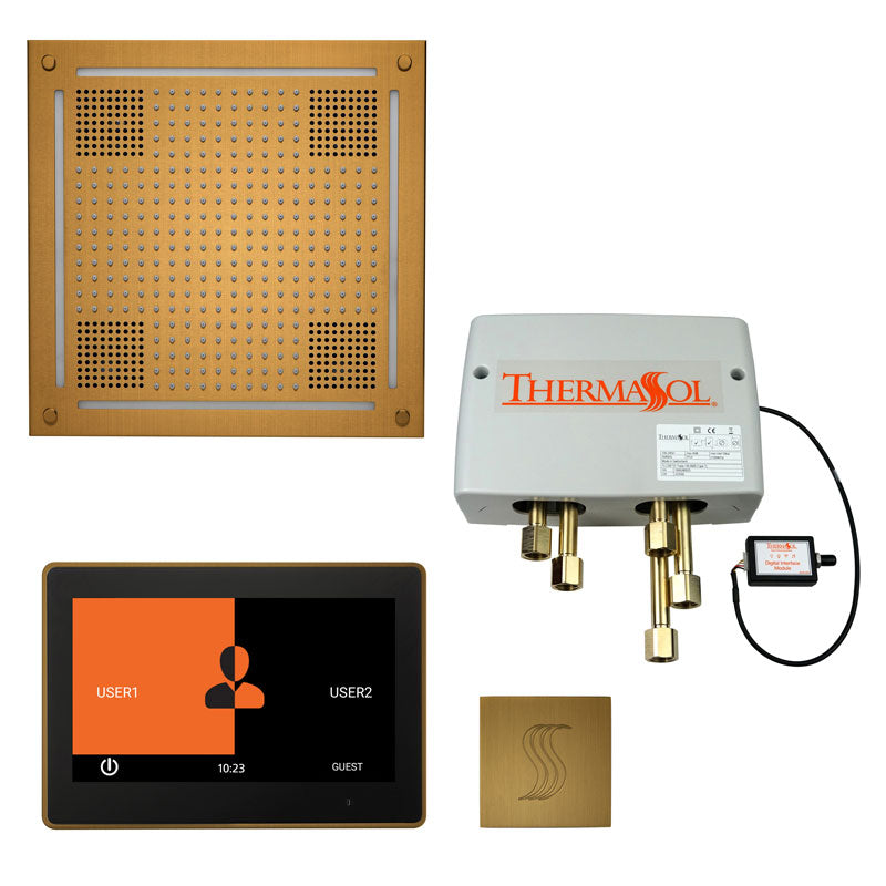 Thermasol The Total Wellness Hydrovive Package with 10" ThermaTouch Square