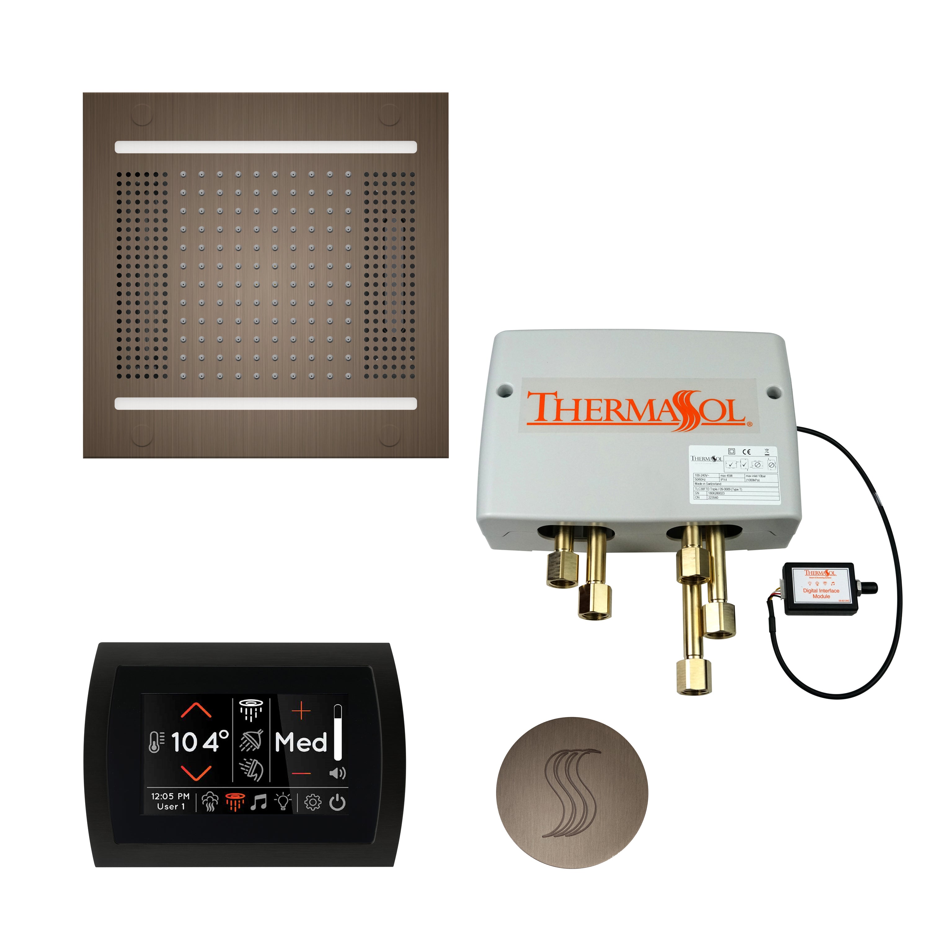 Thermasol The Total Wellness Package Hydrovive14 with SignaTouch Round