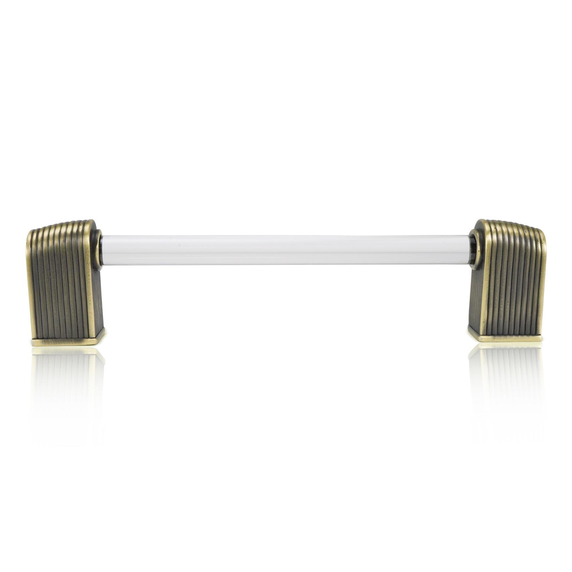 burnish brass pull