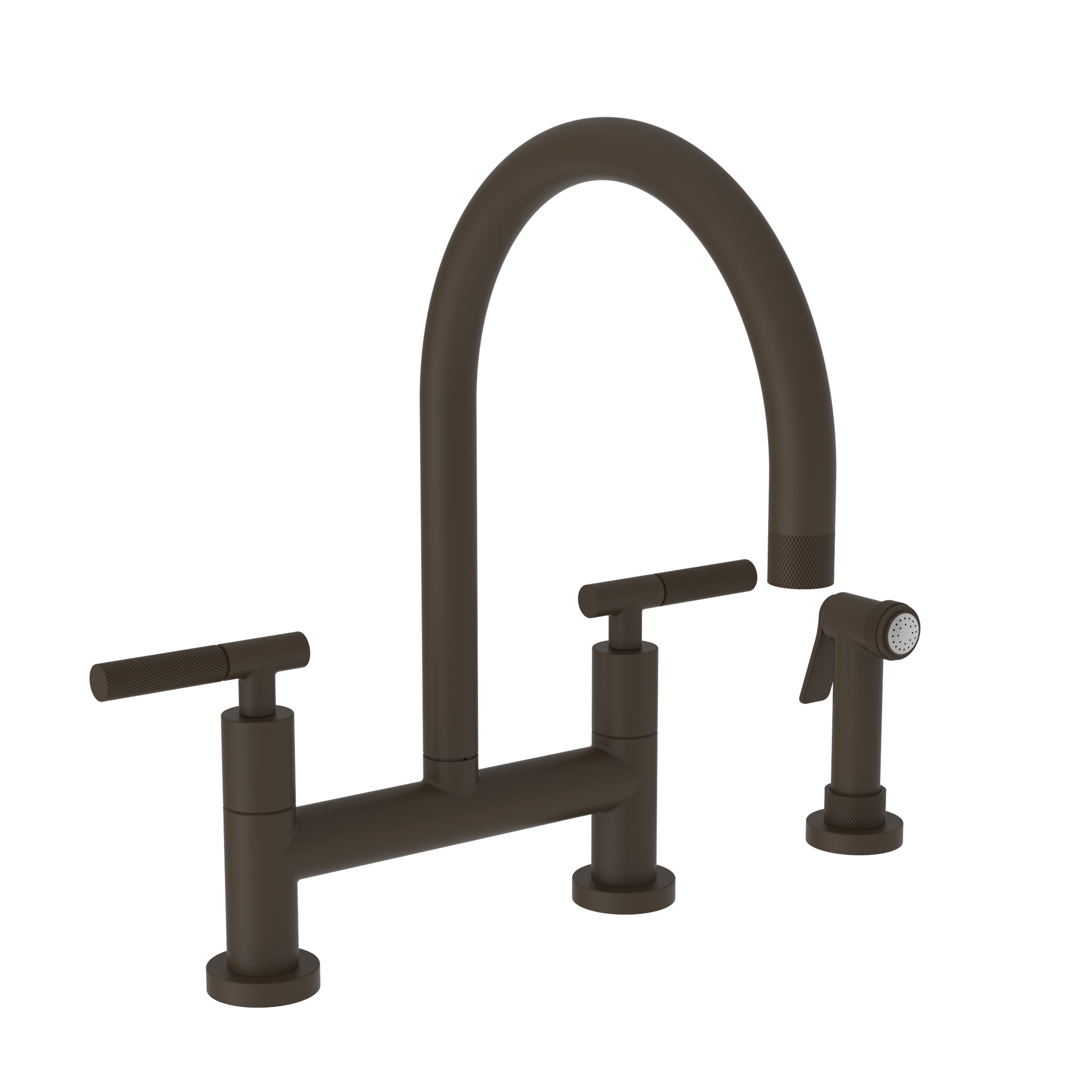 Newport Brass Muncy Kitchen Bridge Faucet with Side Spray