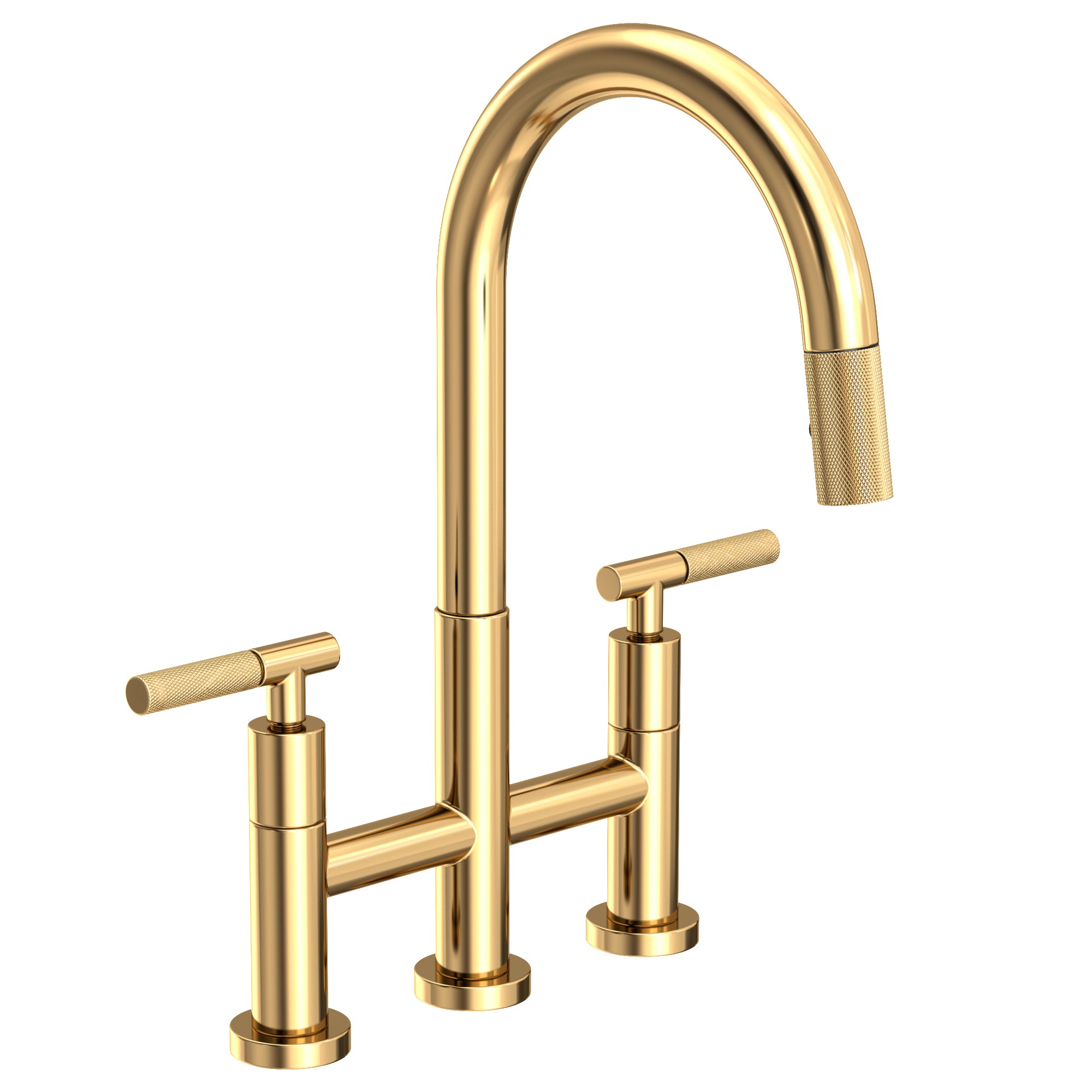 Newport Brass Muncy Kitchen Bridge Pull-Down Faucet