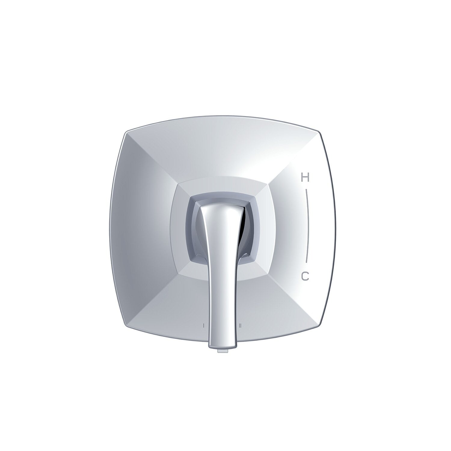 Danze by Gerber Vaughn 1H Valve Only Trim Kit and Treysta Cartridge with Diverter on Valve