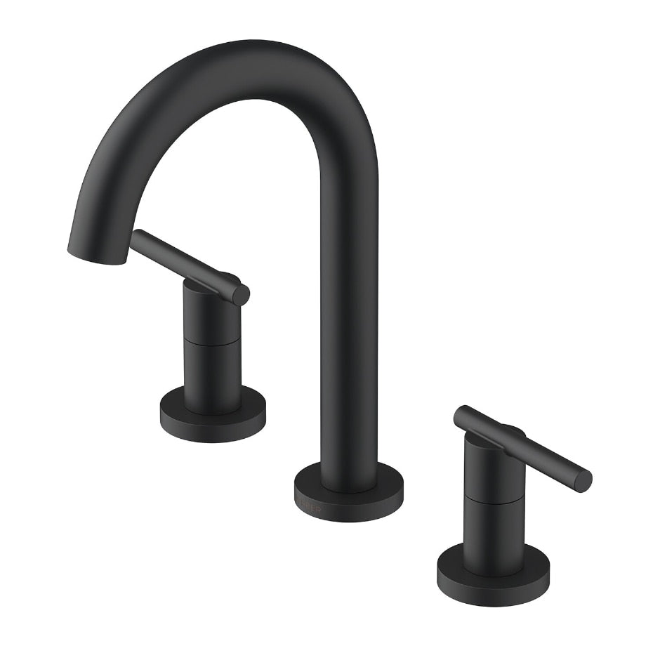 Danze by Gerber Parma Trim Line 2H Widespread Lavatory Faucet w/ Metal Touch Down Drain 1.2gpm